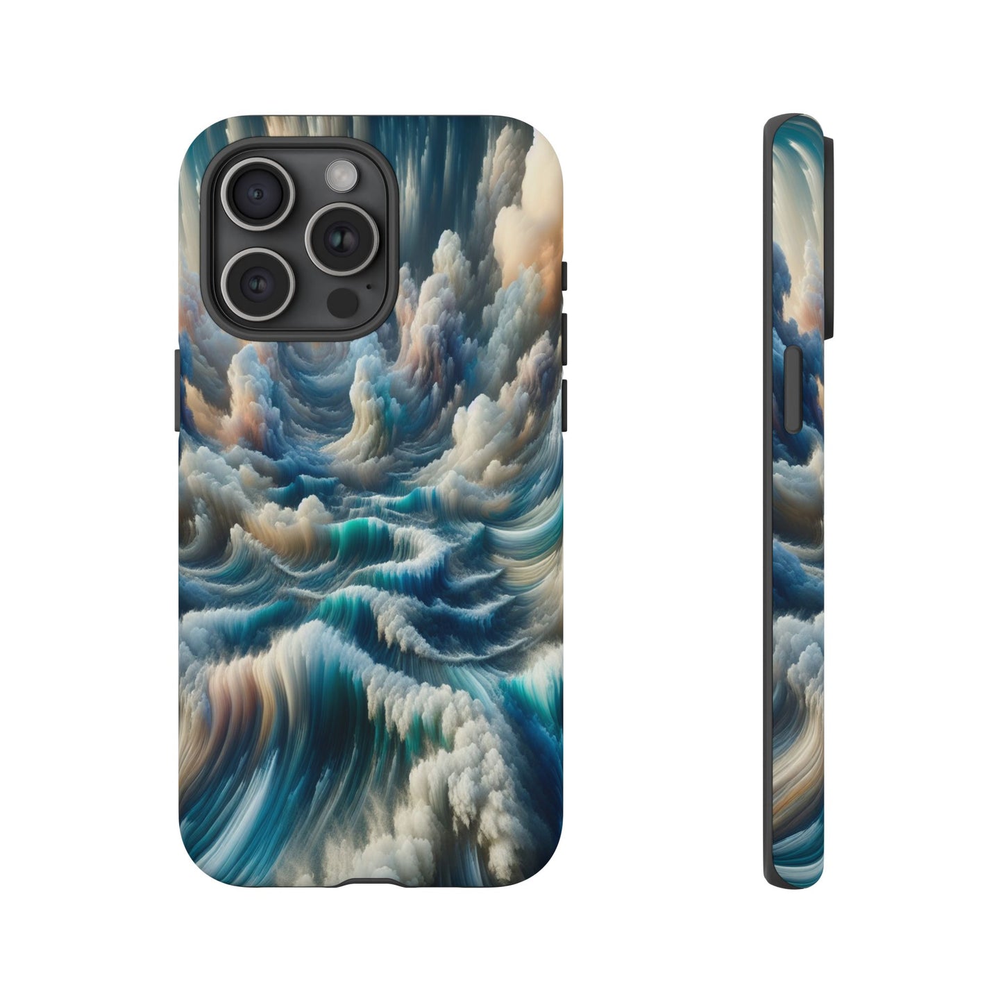 Waves of Clouded Light - Phone Case
