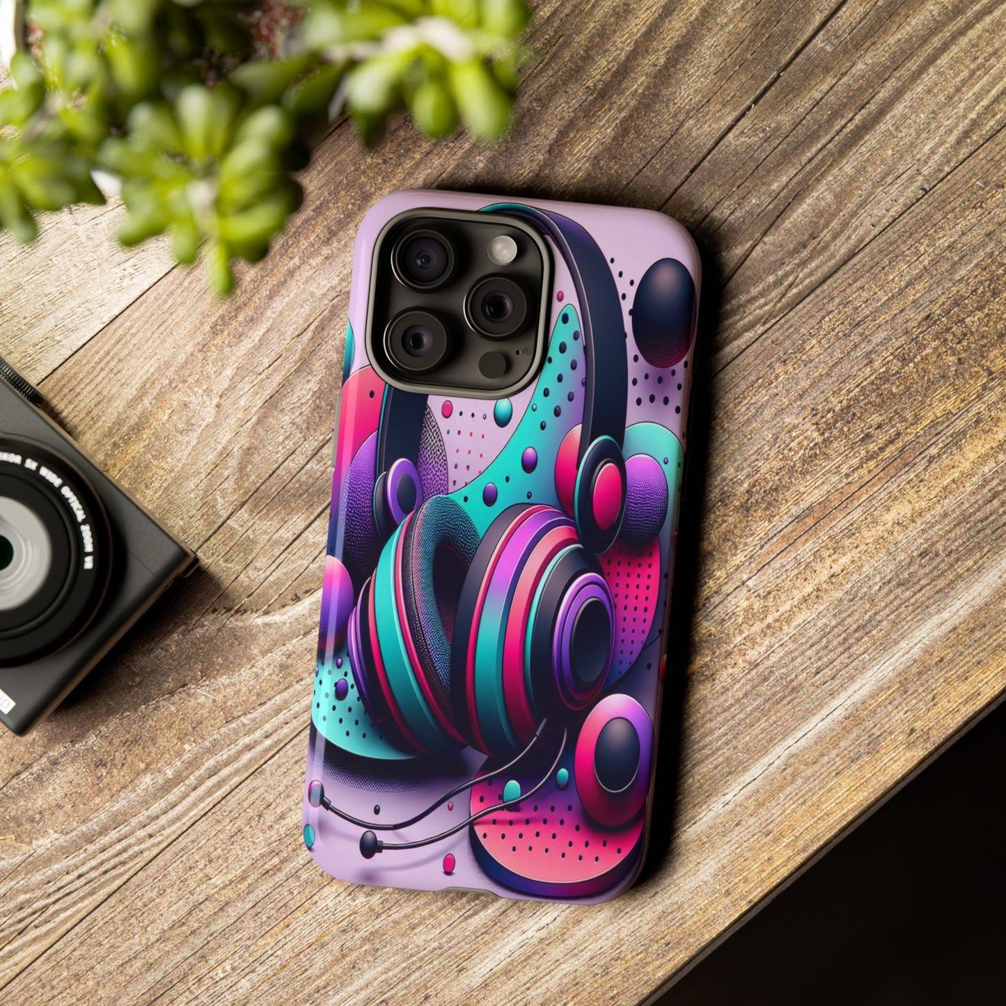 Rhythmic Echoes - Phone Case