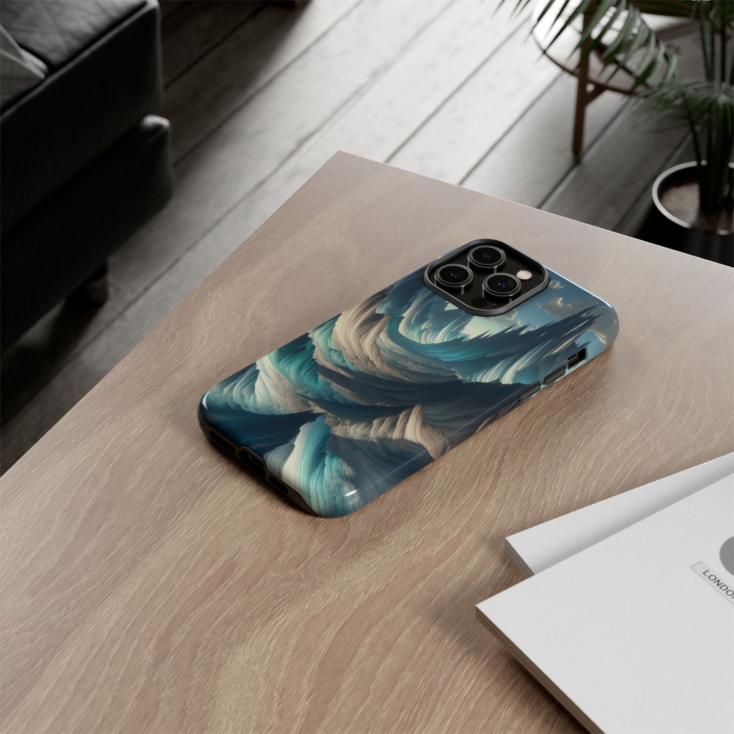 Whispering Peaks of Imagination - Phone Case