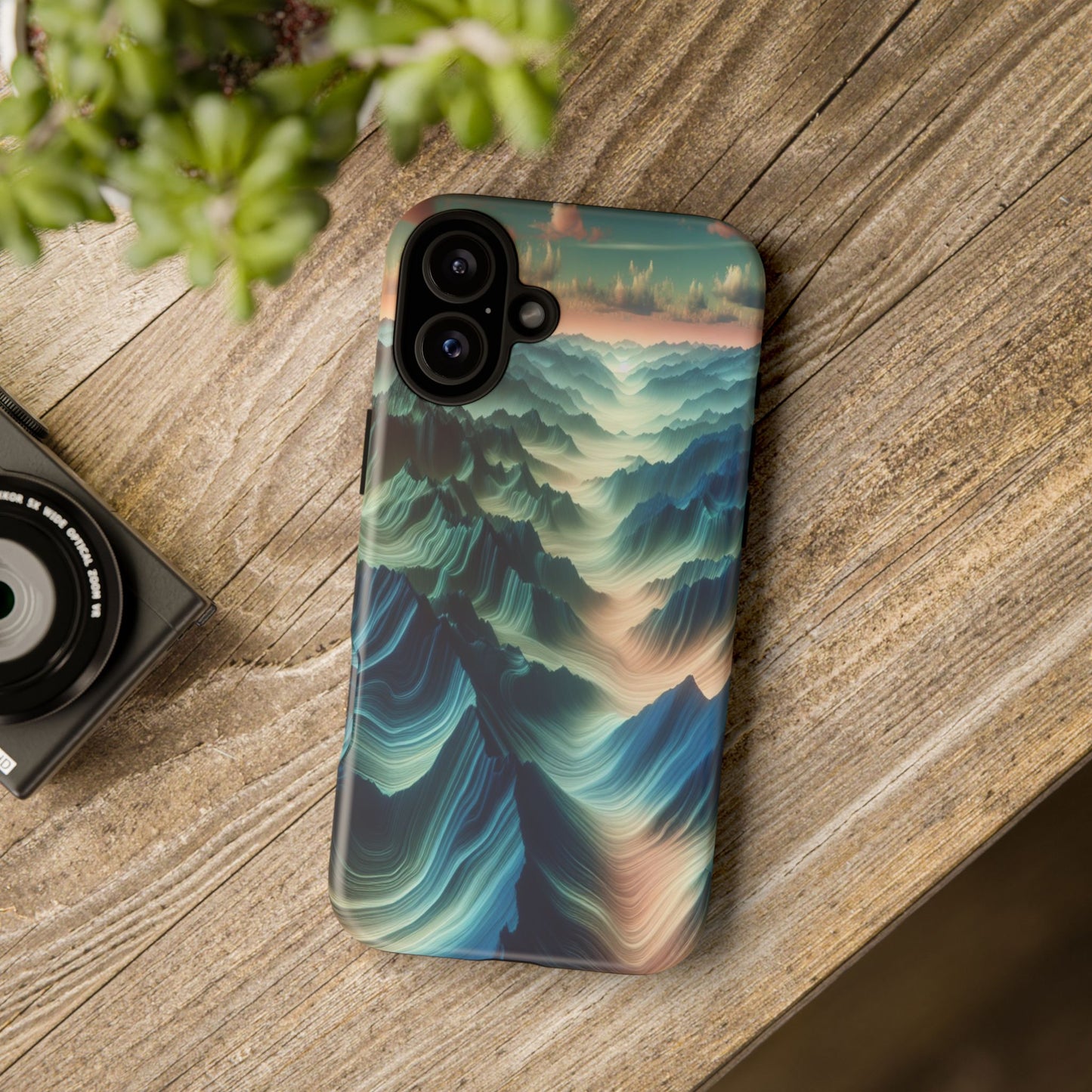 Ethereal Landscapes of Tranquility - Phone Case