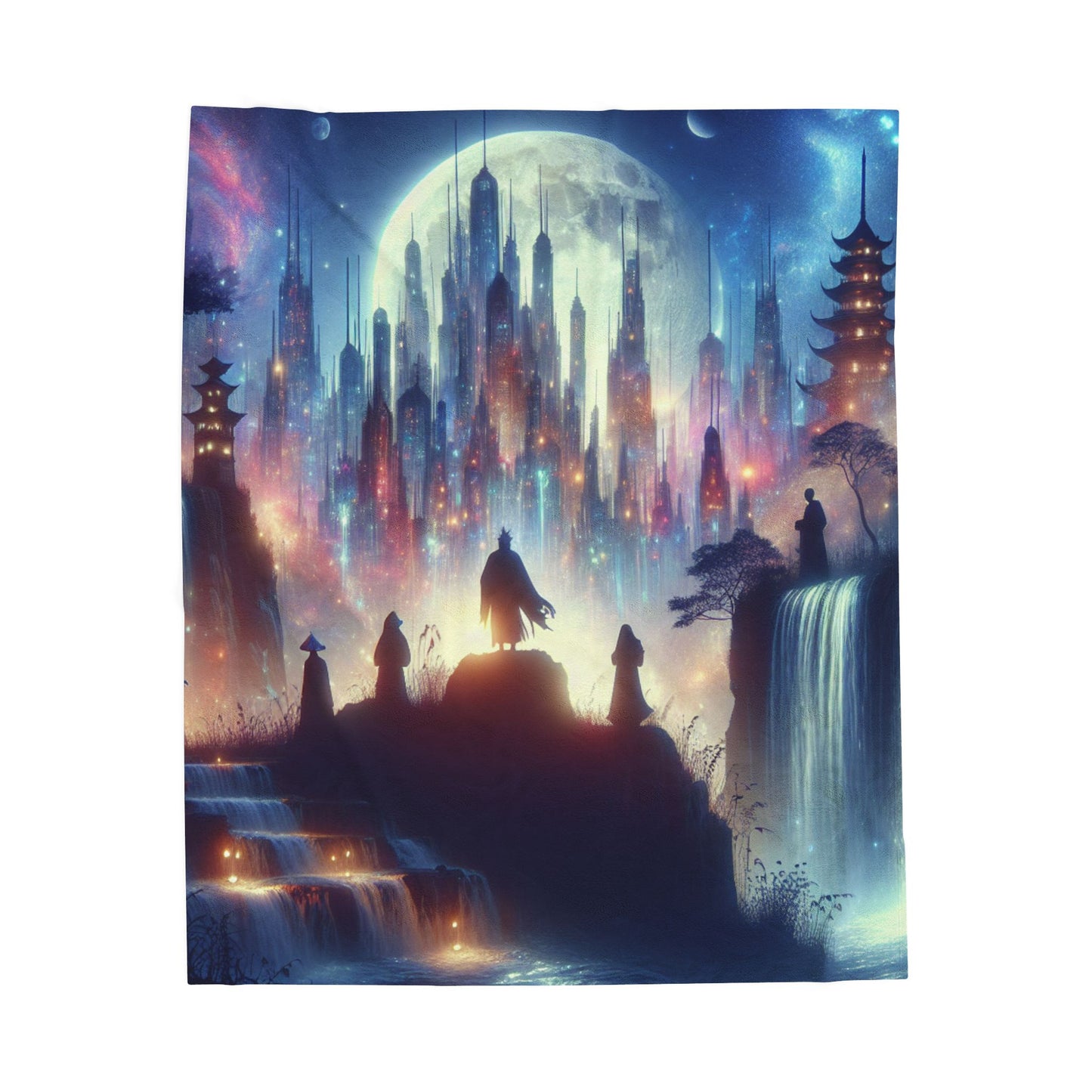Enlightened Odyssey - Plush Blanket