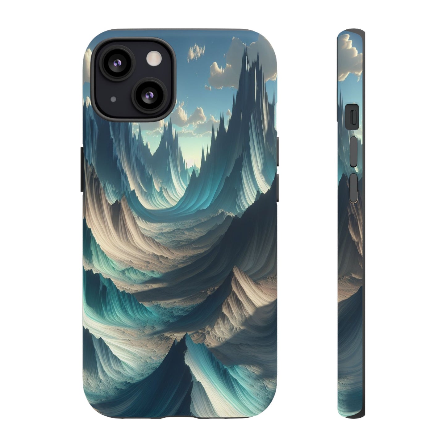 Whispering Peaks of Imagination - Phone Case