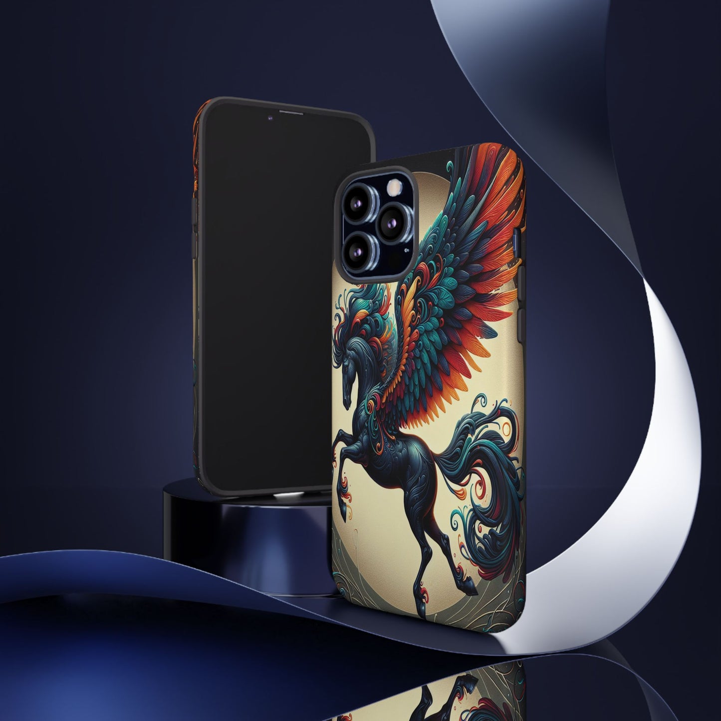 Winged Fantasy in Motion - Phone Case