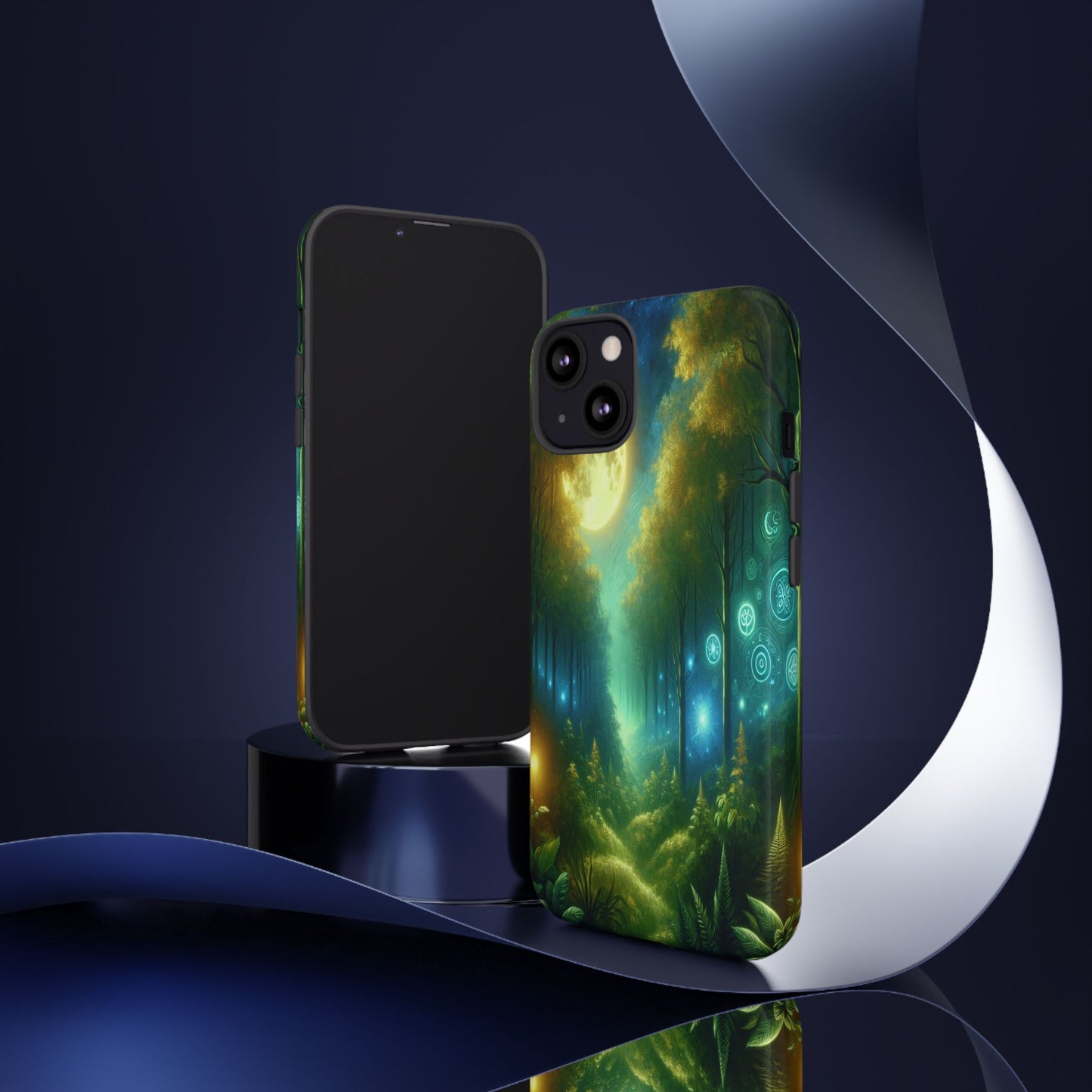Moonlit Forest Wonders - Phone Case