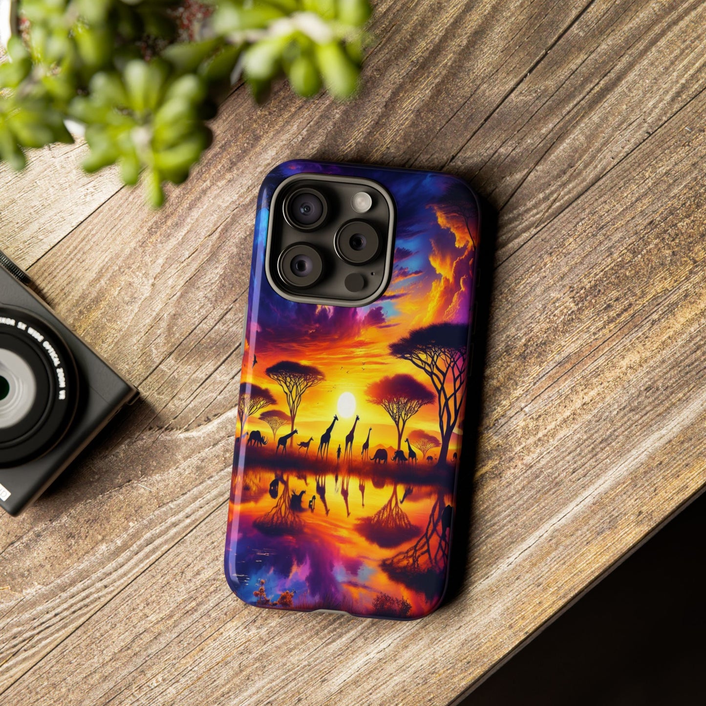 Safari Horizon - Phone Case