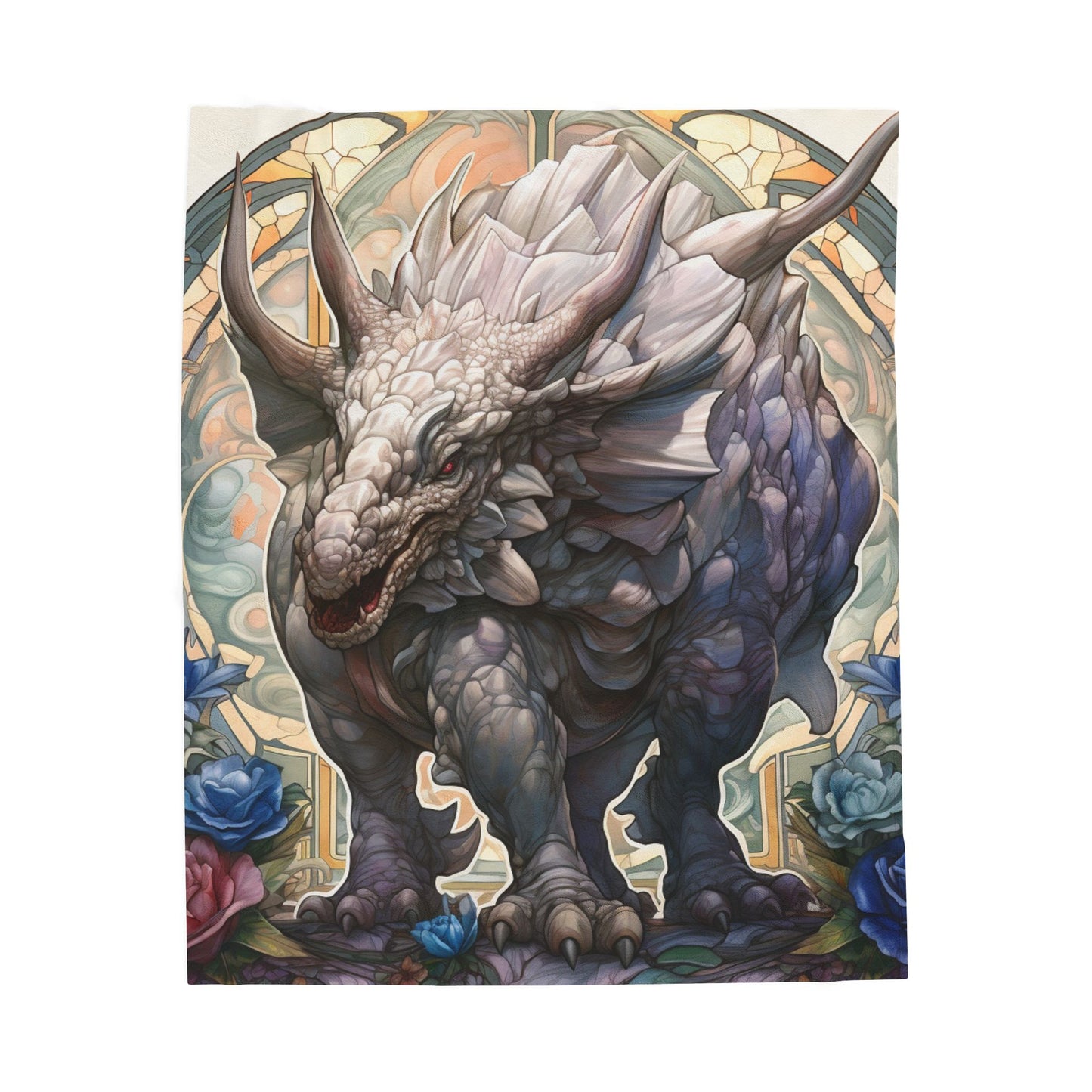 Guardian of the Thorns- Plush Blanket