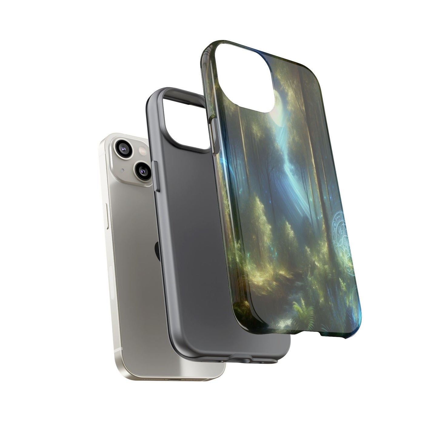 Mystical Forest Light - Phone Case