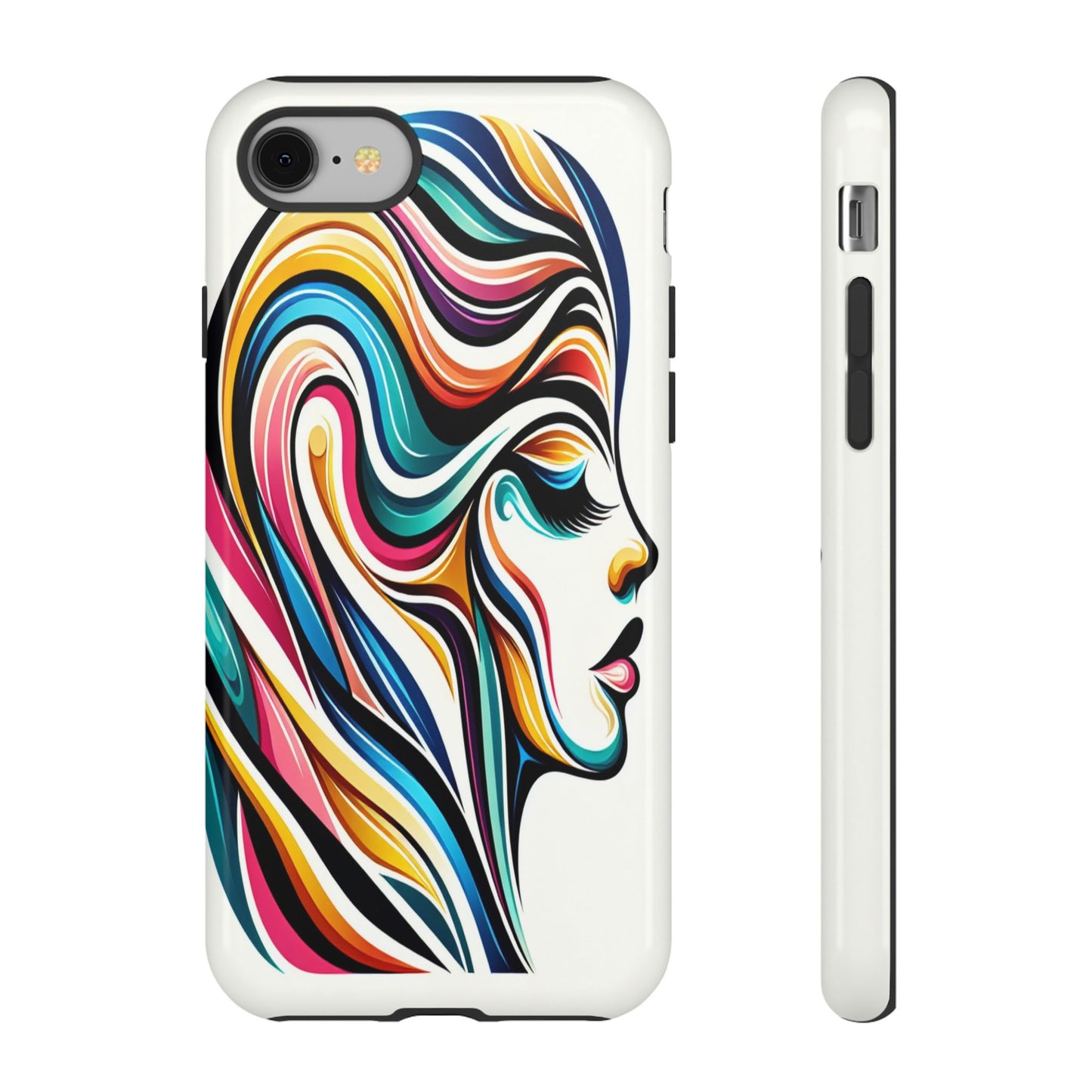 Custom ProtectiveRadiant WhirlsIphone Case Compatible With Iphone 16 15 14 - Phone Cover