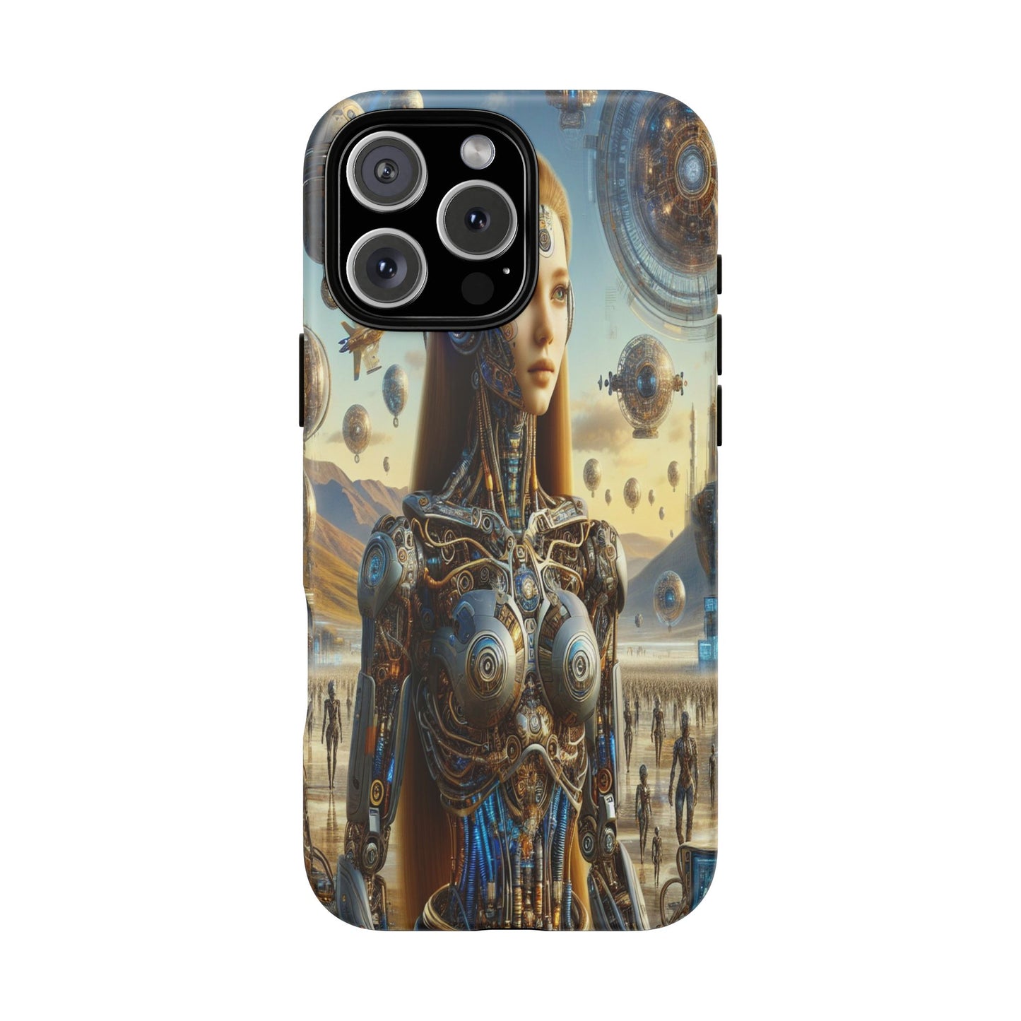 Futuristic Realm of Technology - Phone Case