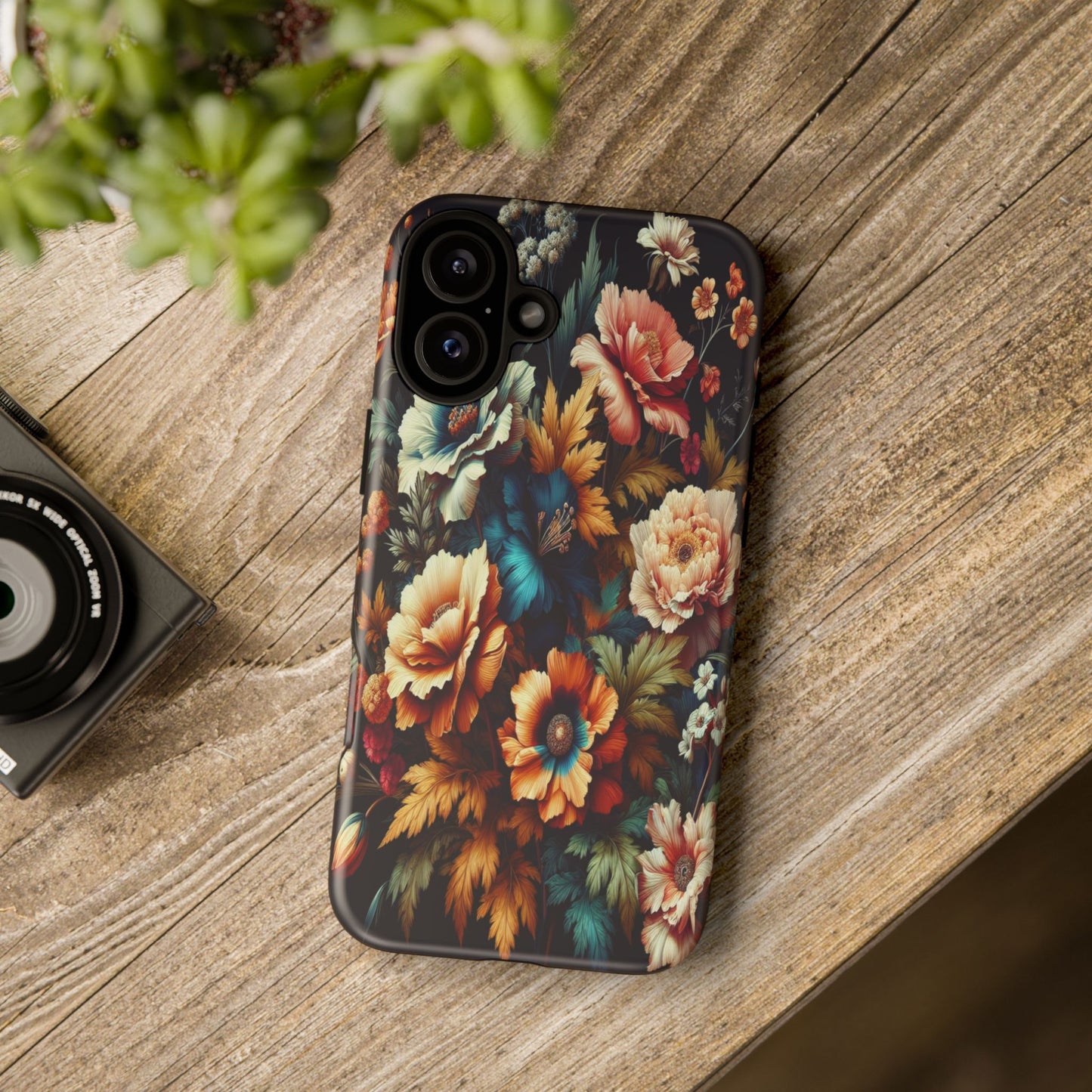 Protective Nature's Palette  Iphone Case Compatible With Iphone 16 15 14 - Phone Cover