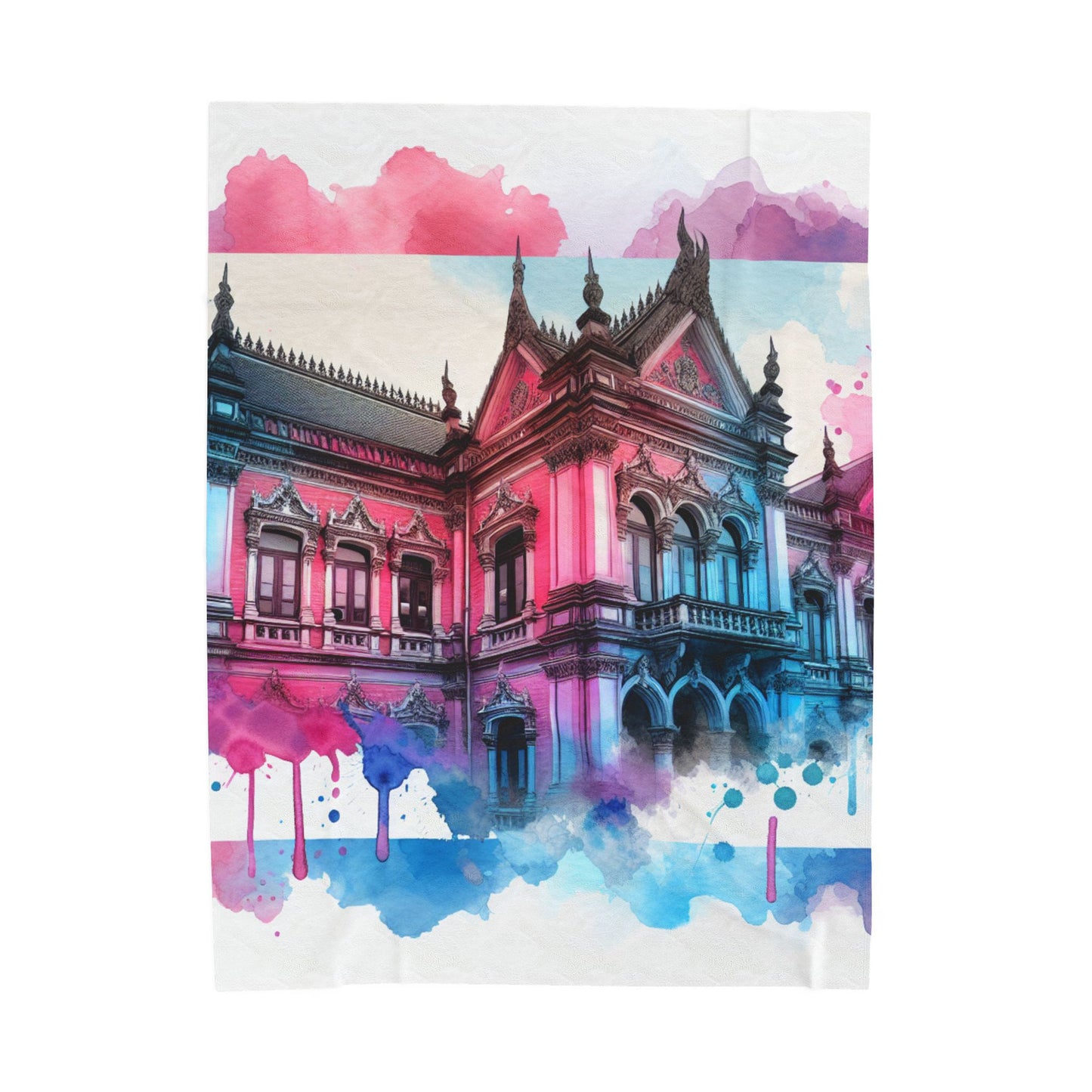 Castle of Vibrance - Plush Blanket