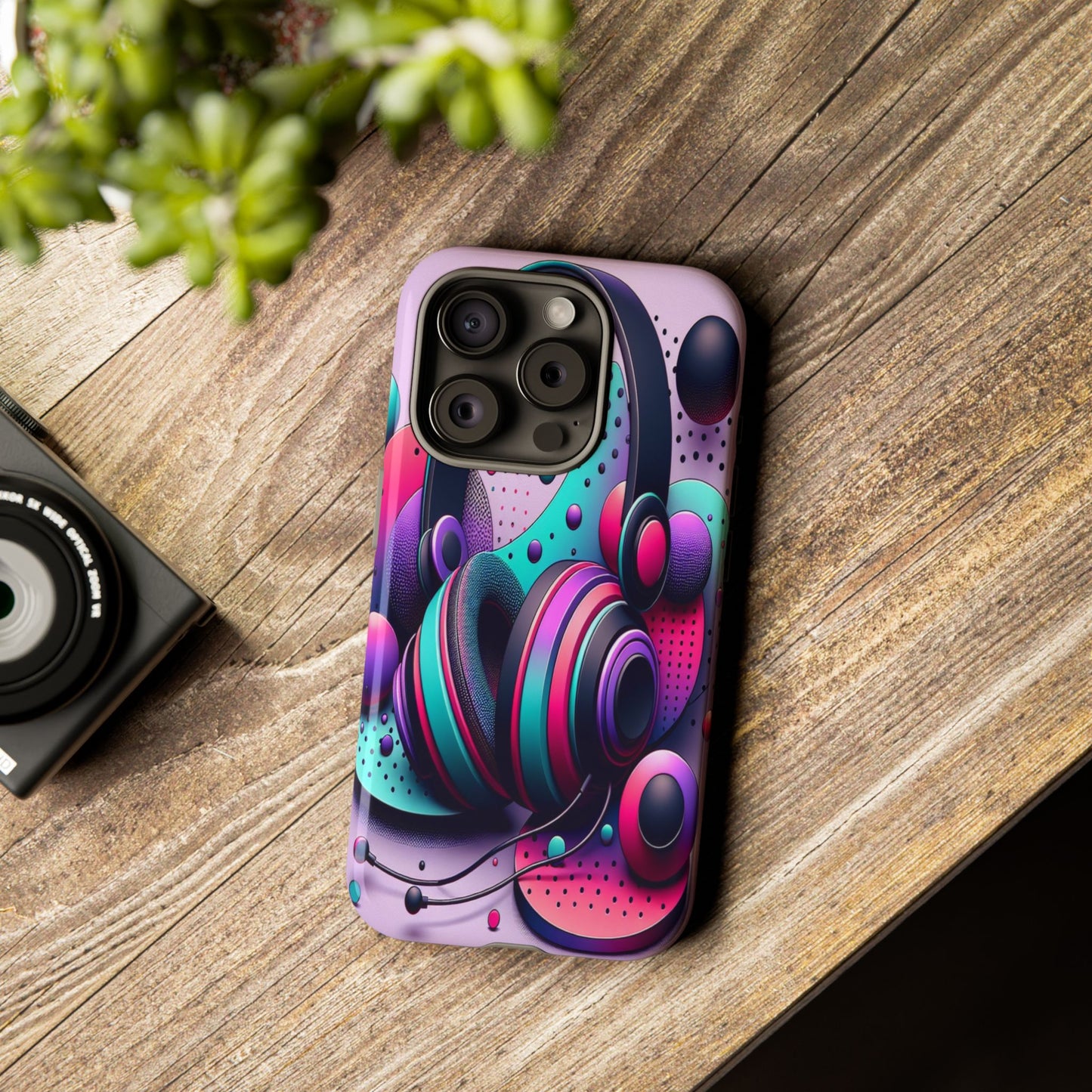 Rhythmic Echoes - Phone Case