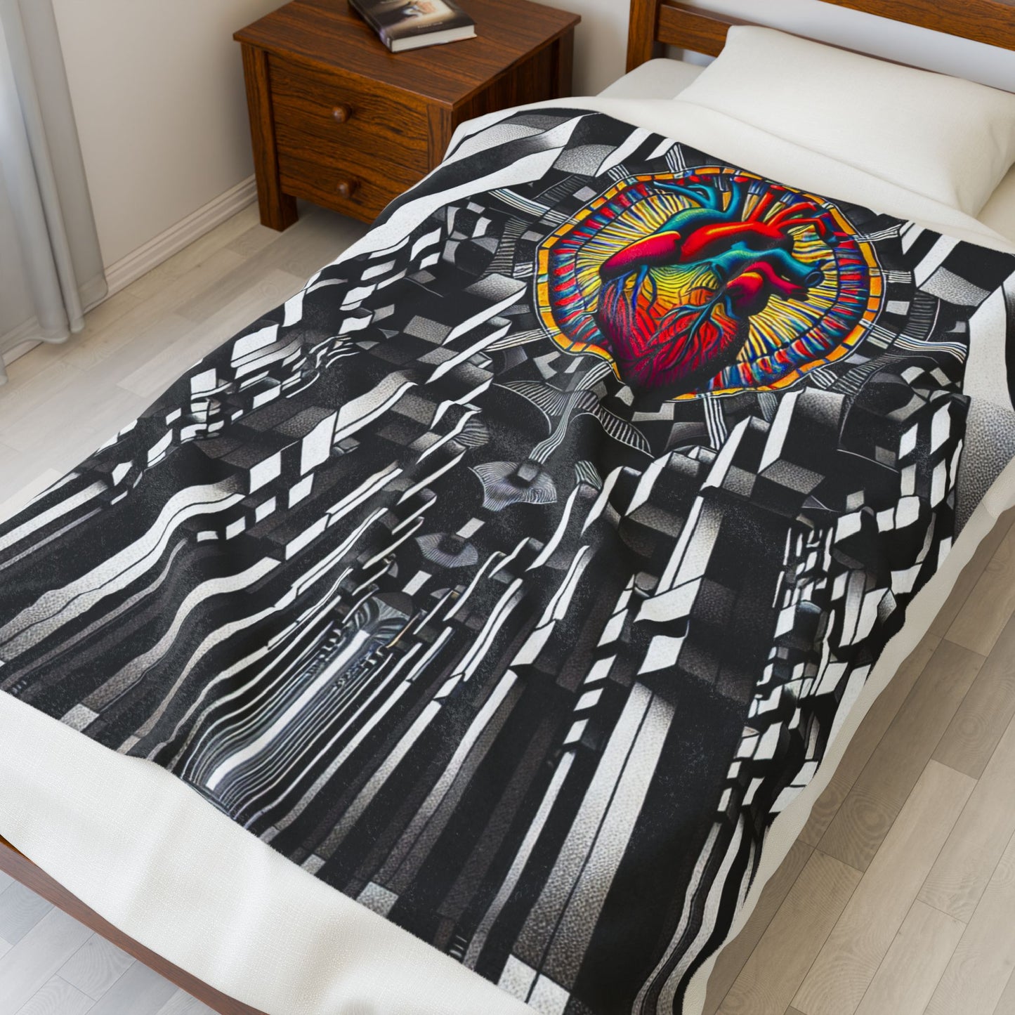 Heart of the Labyrinth - Plush Blanket