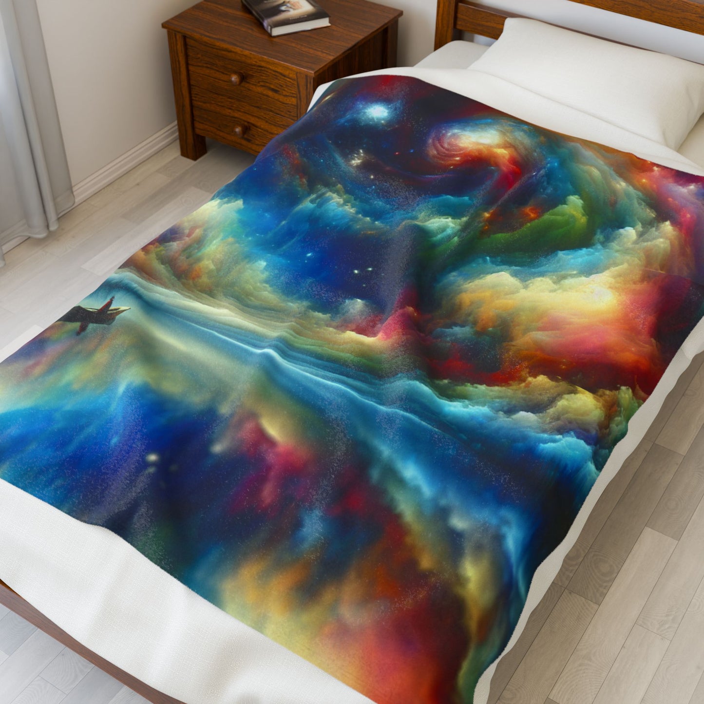 Celestial Odyssey - Plush Blanket