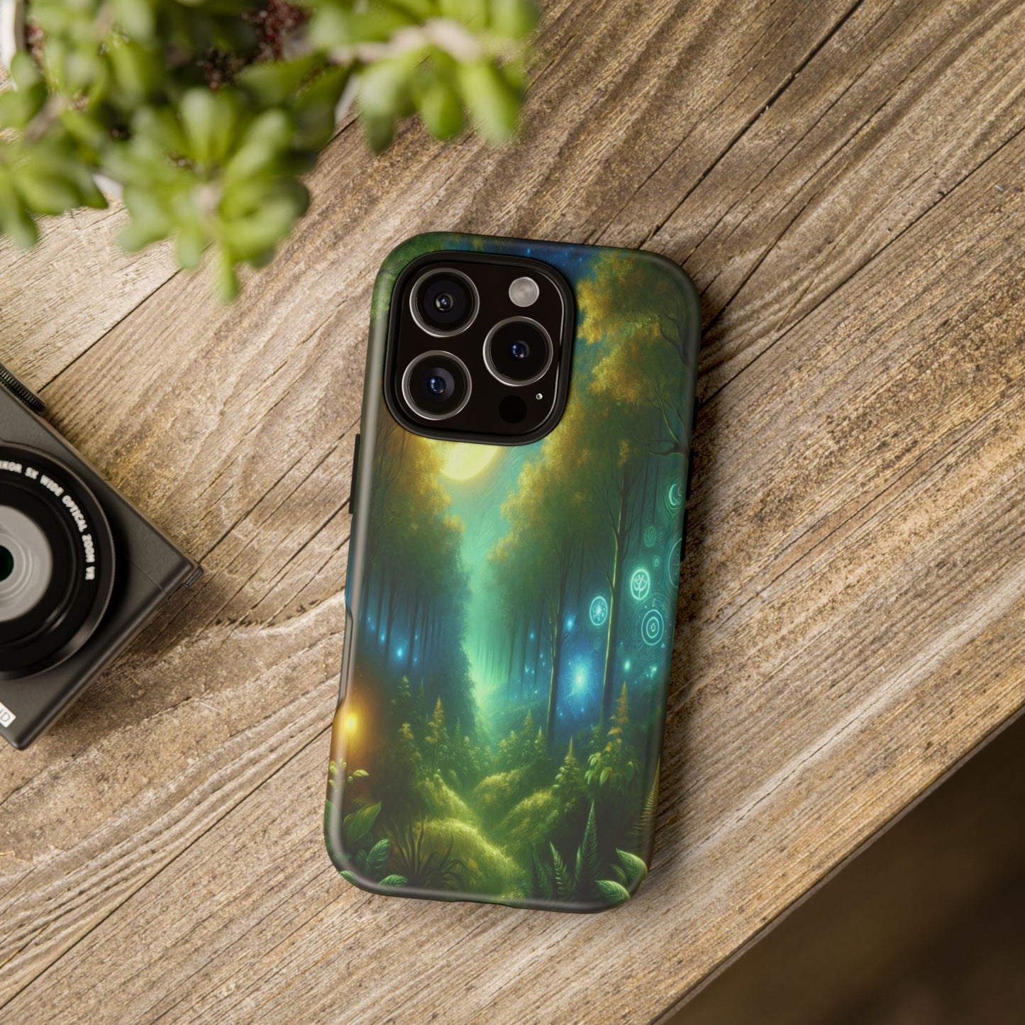 Moonlit Forest Wonders - Phone Case