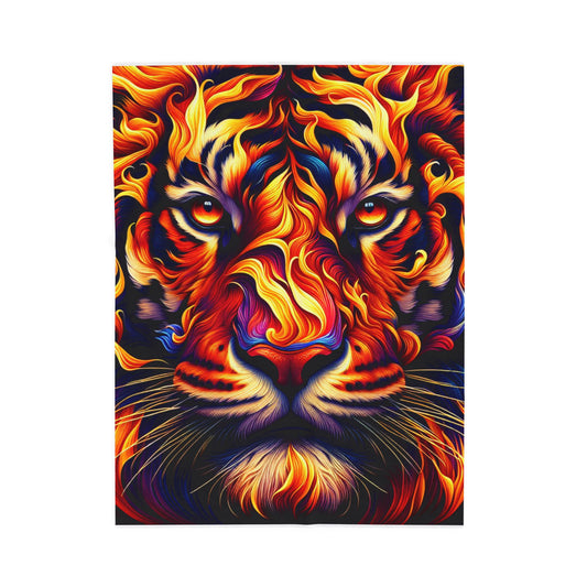 Fierce Spectrum - Plush Blanket