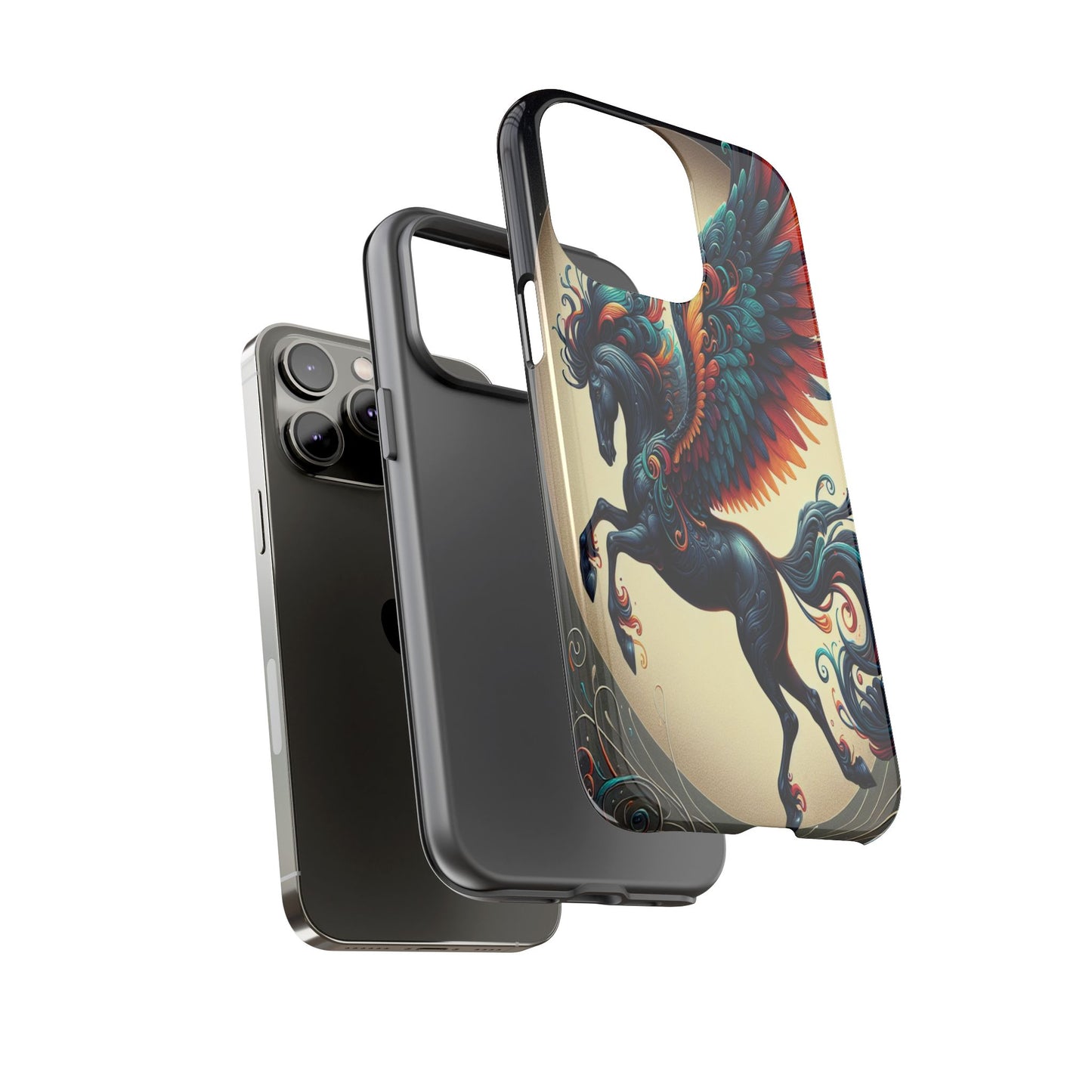 Winged Fantasy in Motion - Phone Case