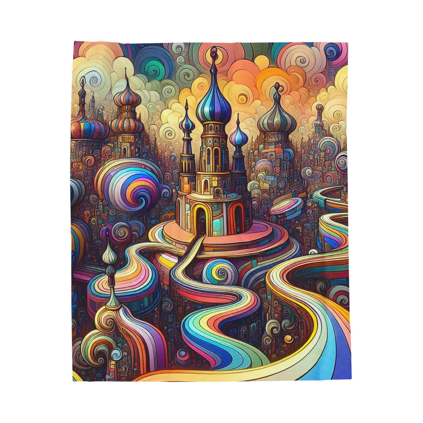 Chromatic Kingdom - Plush Blanket