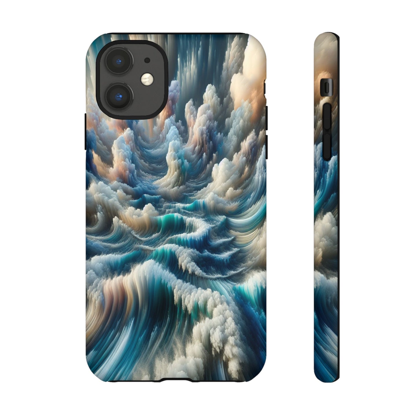 Waves of Clouded Light - Phone Case