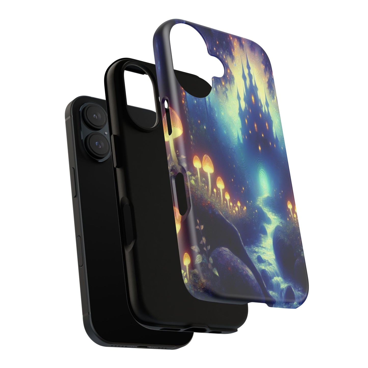 The Luminous Forest Path - Phone Case