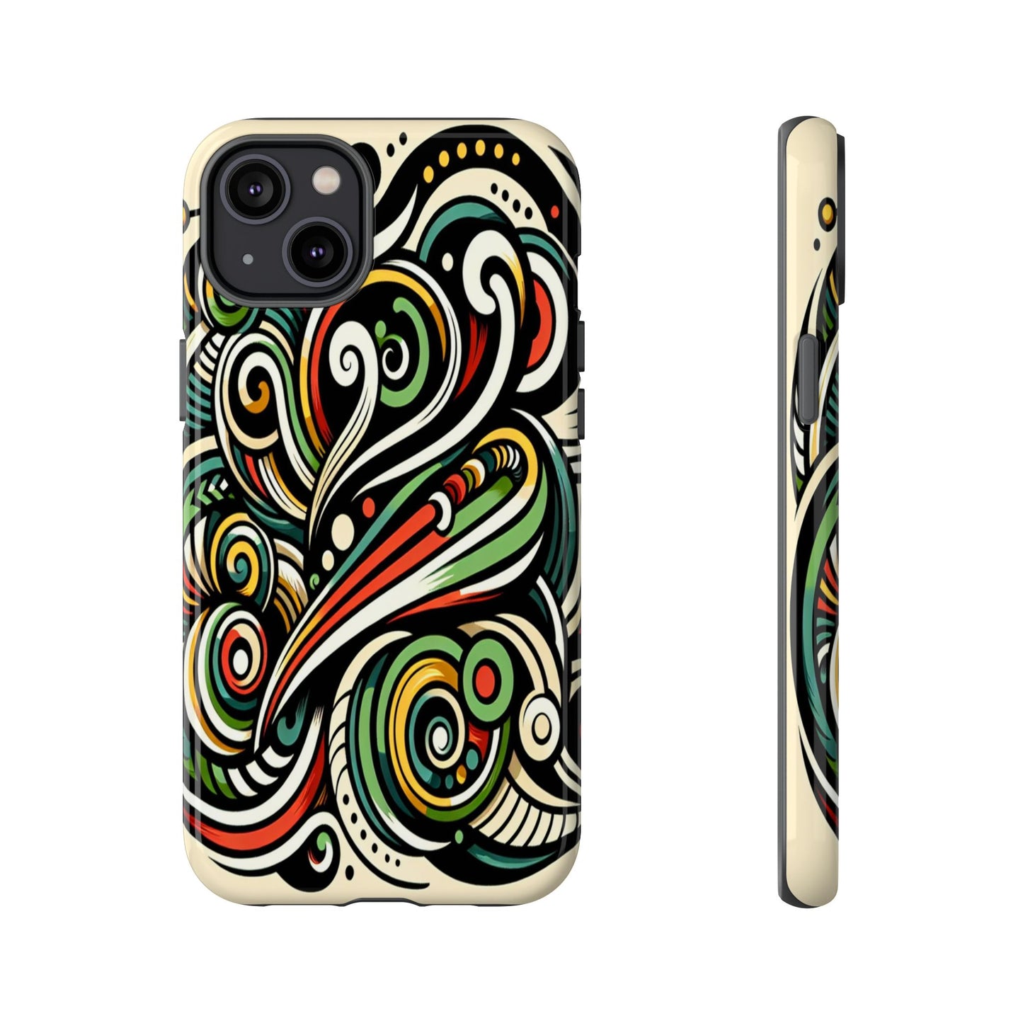 Swirling Whispers - Phone Case