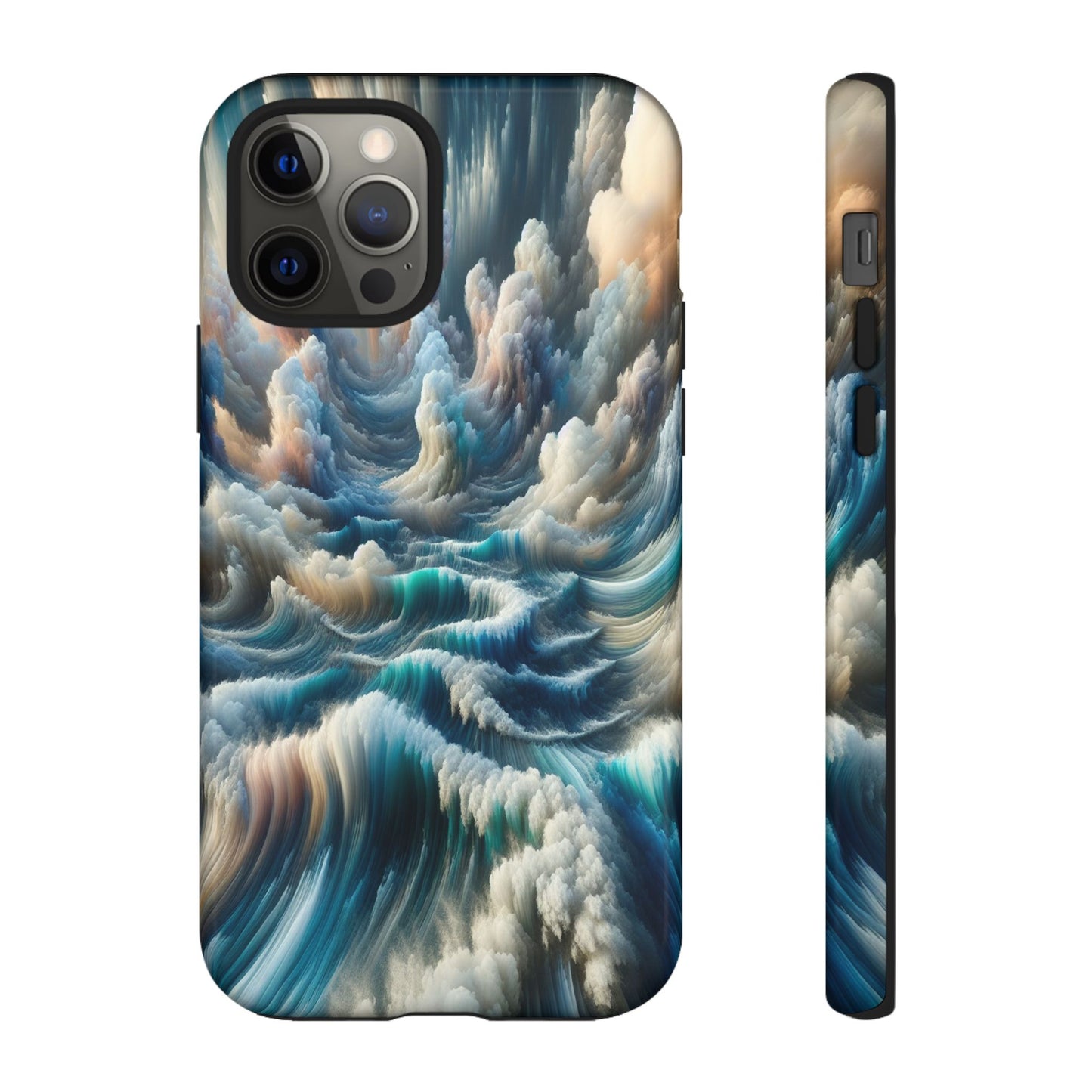 Waves of Clouded Light - Phone Case