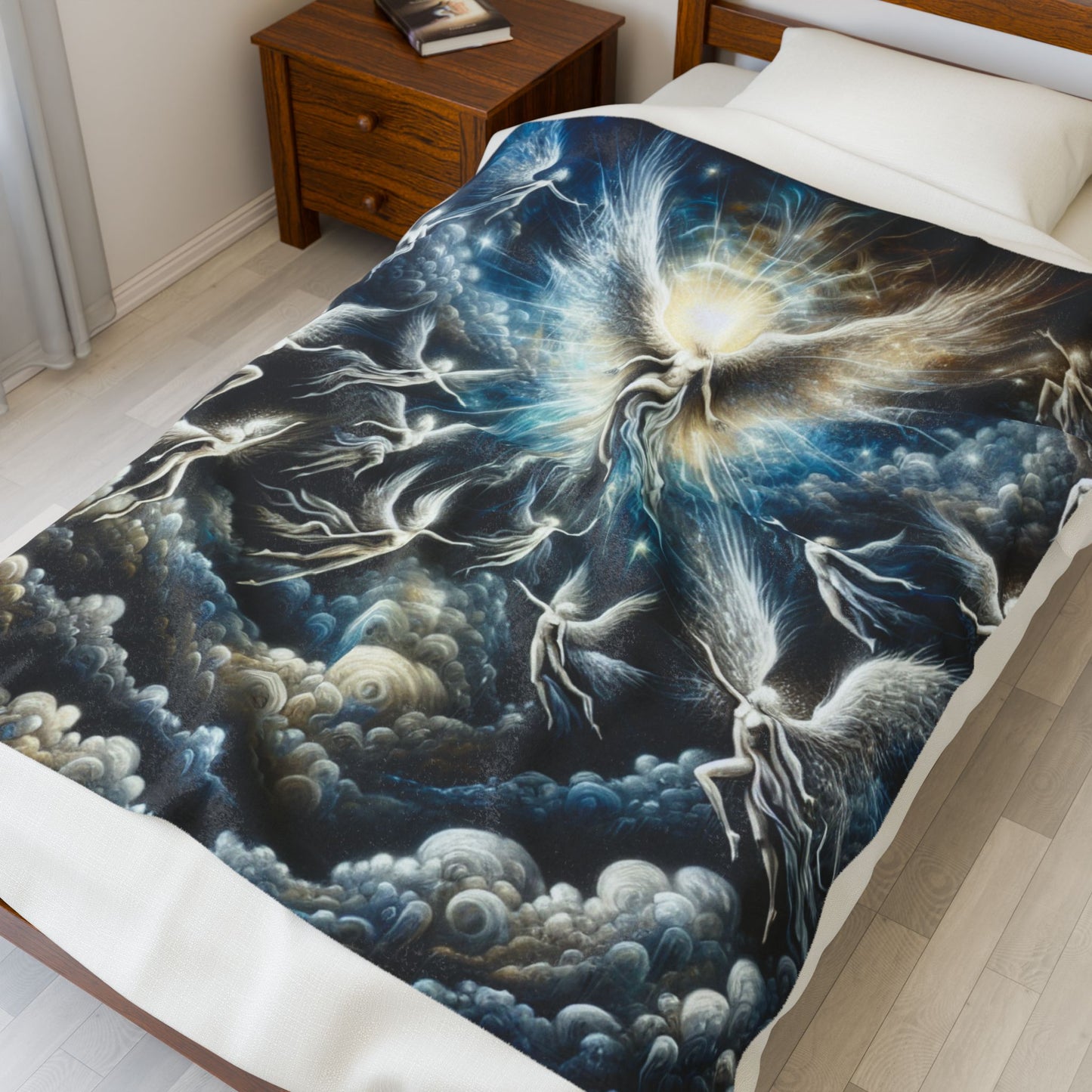 Cosmic Ascension - Plush Blanket