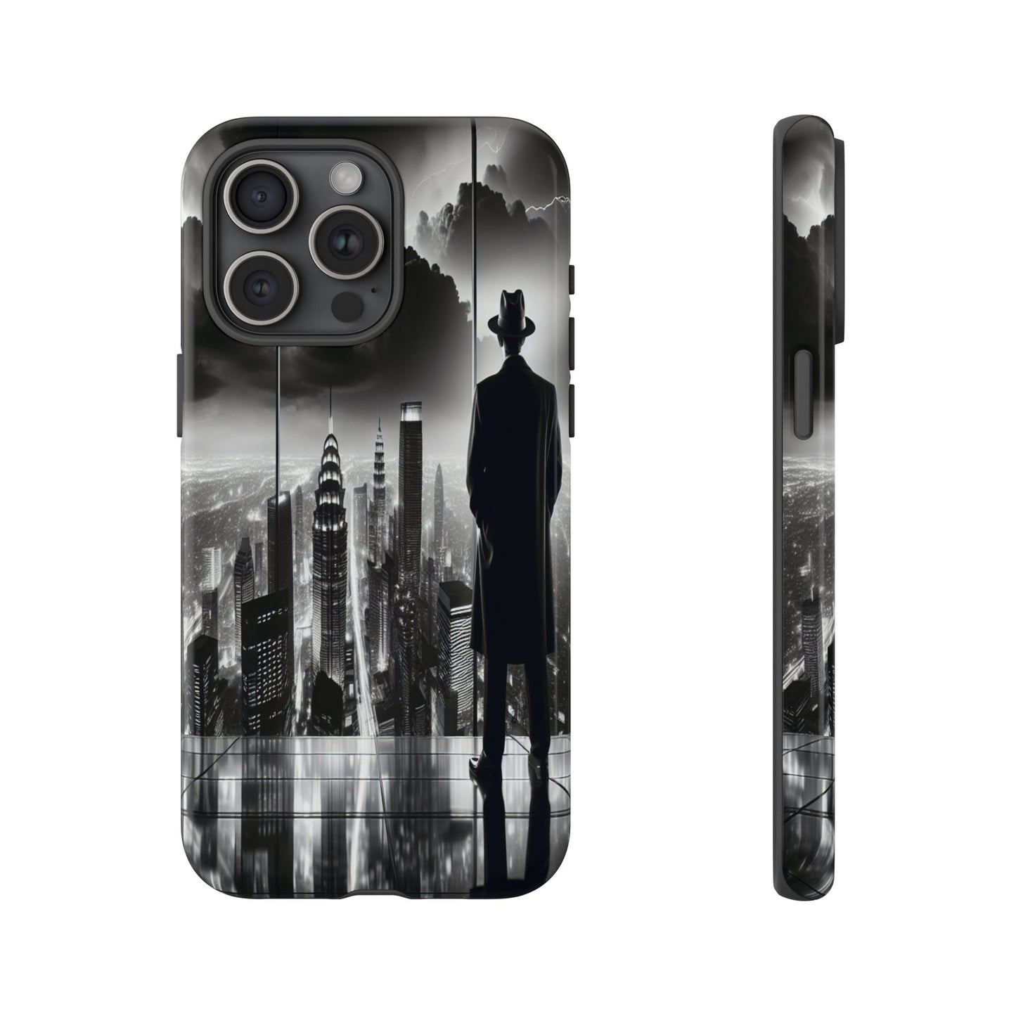 City from the Shadows - Phone Case
