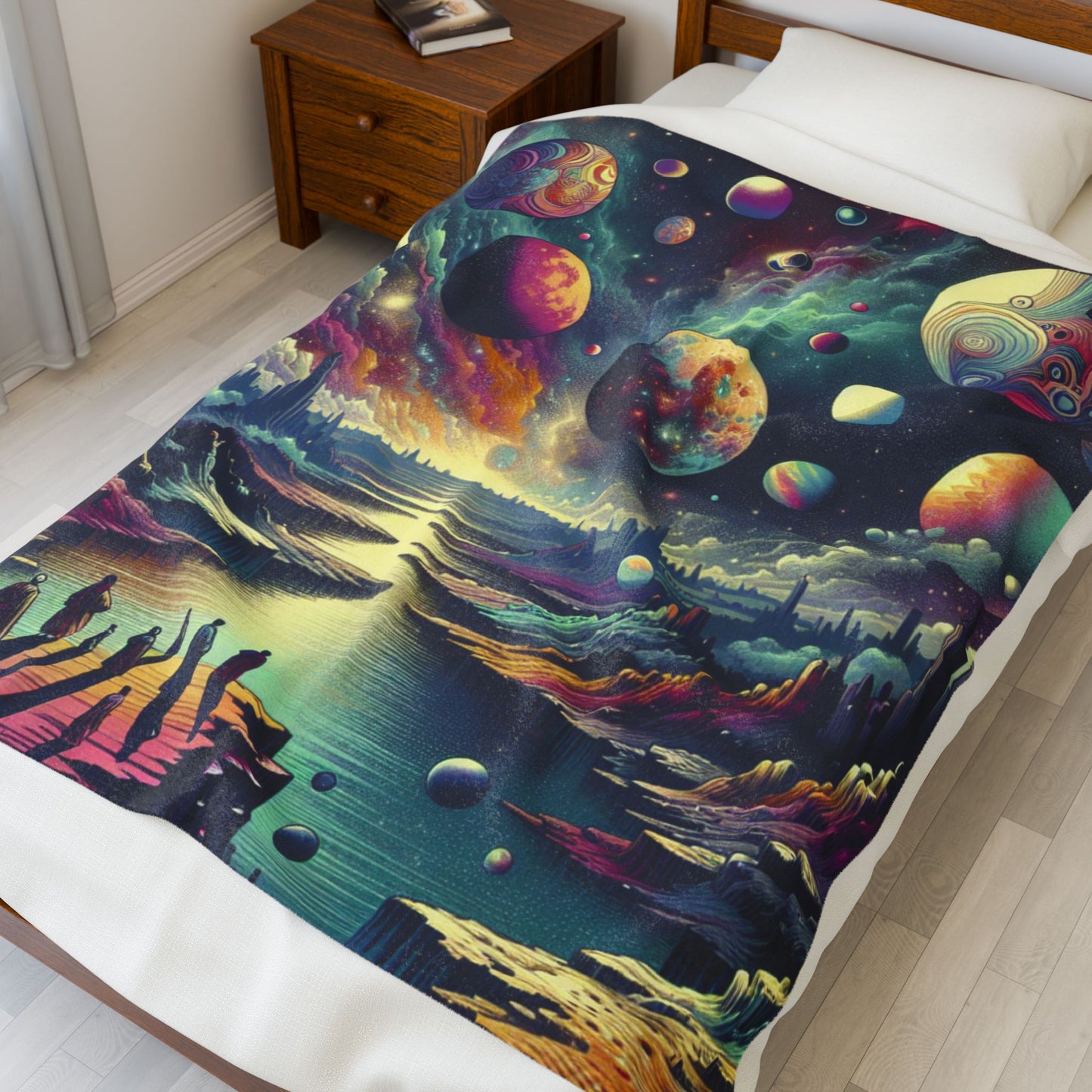 Planetary Odyssey - Plush Blanket