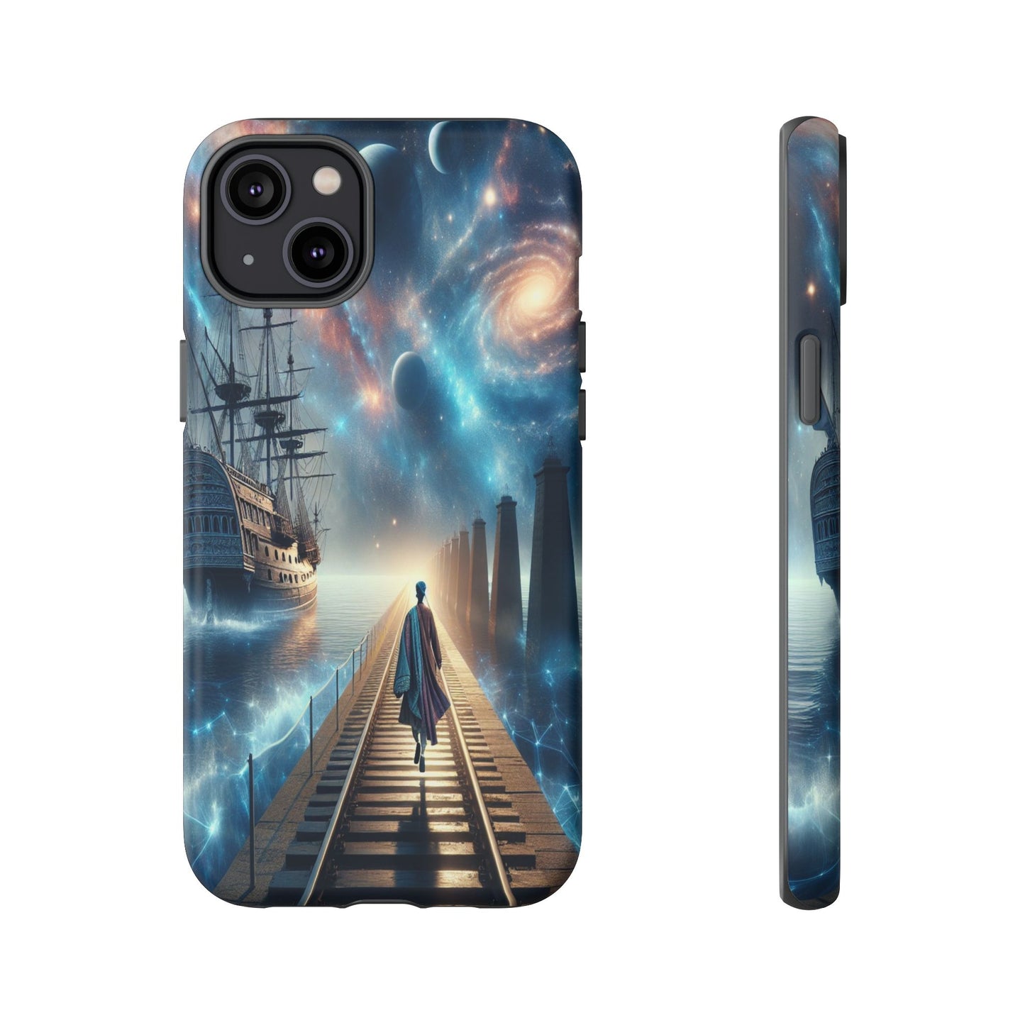 Protective Journey Through the Stars Iphone Case Compatible With Iphone 16 15 14 - Phone Cover
