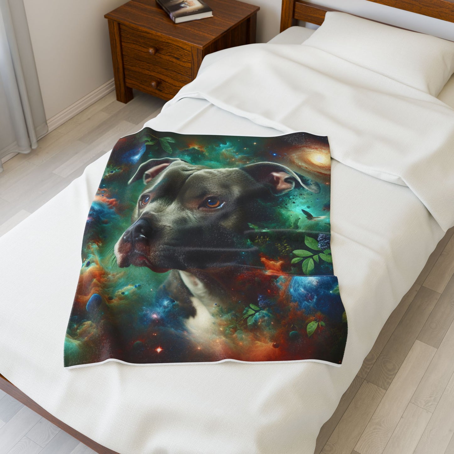 Canine Amongst the Stars- Plush Blanket
