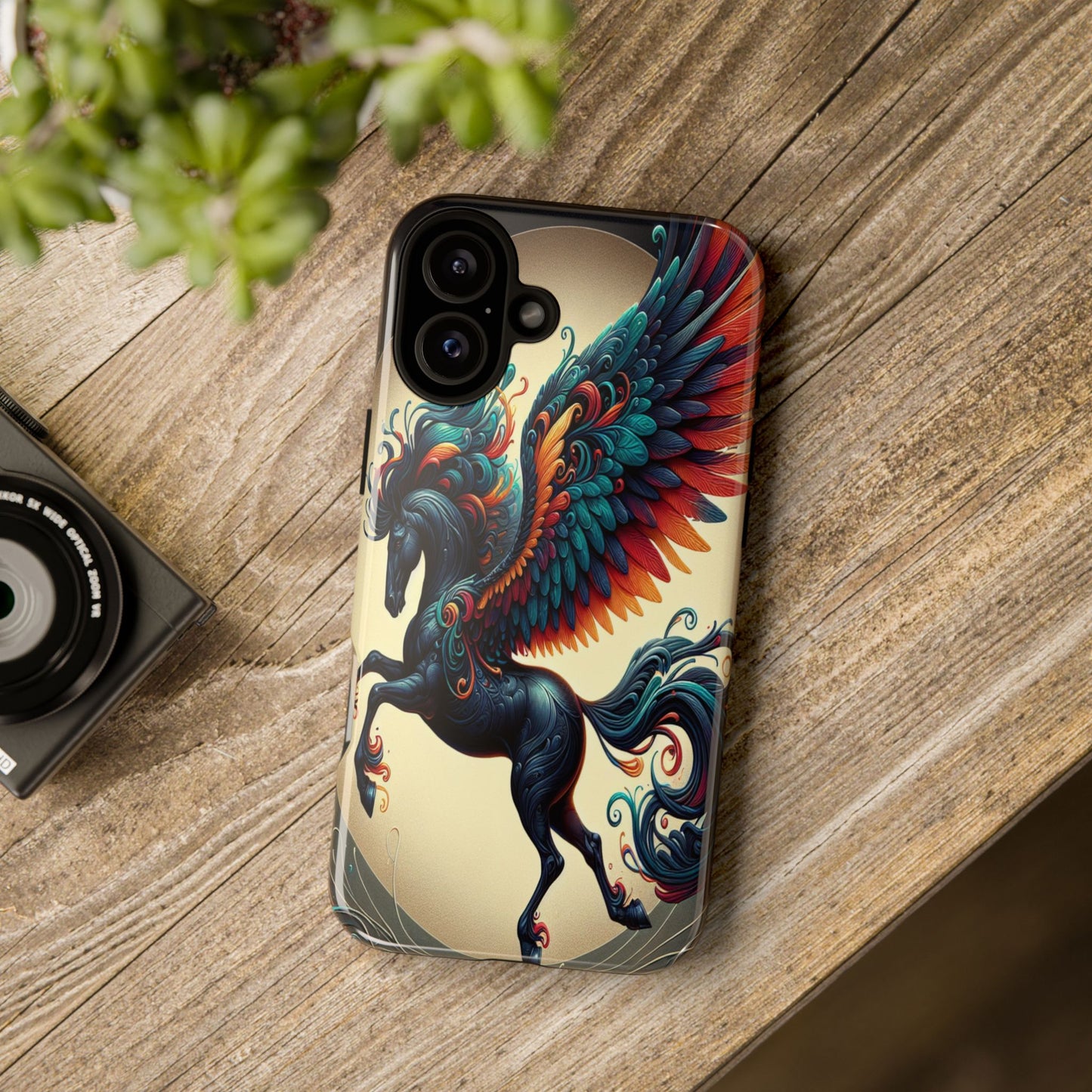 Winged Fantasy in Motion - Phone Case