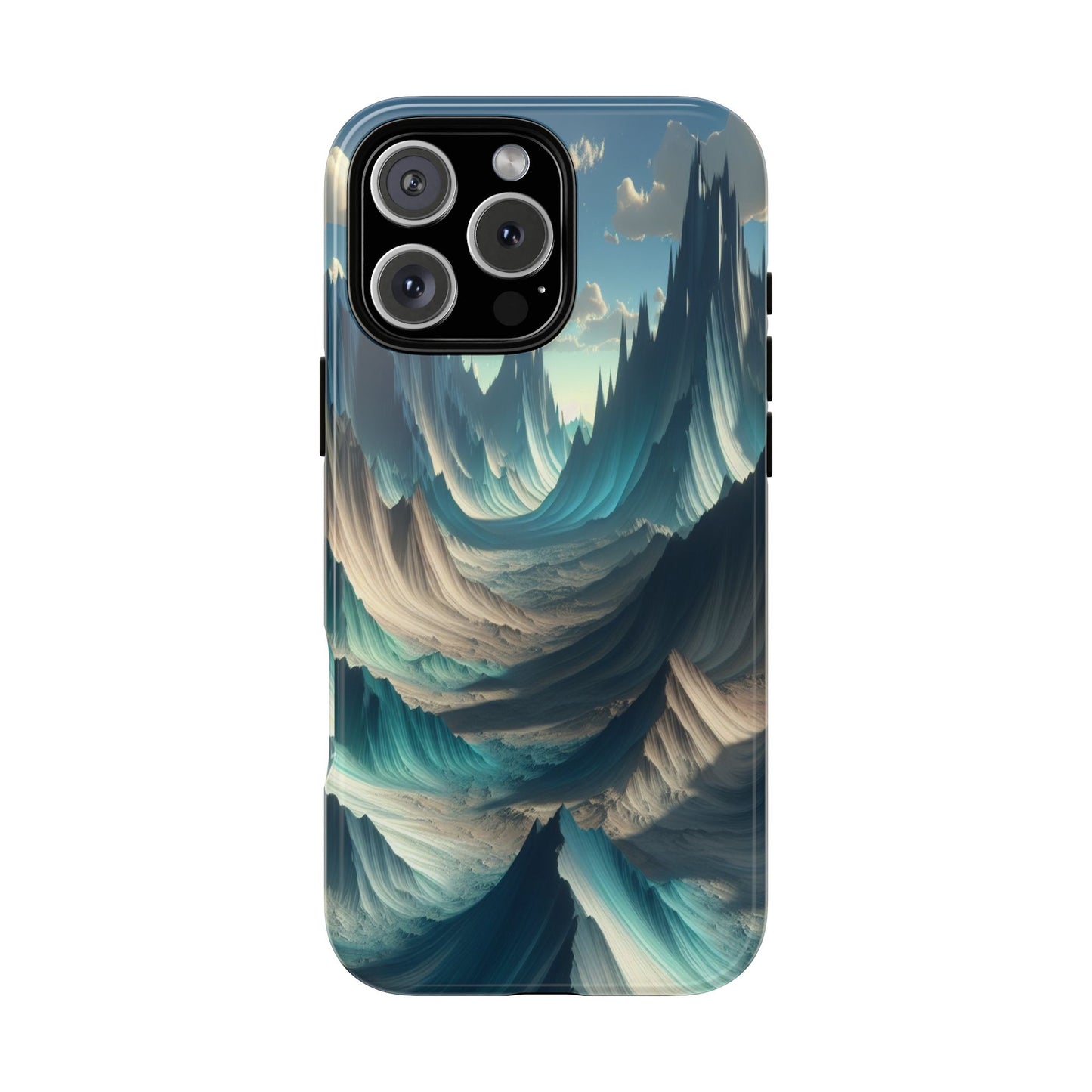 Whispering Peaks of Imagination - Phone Case