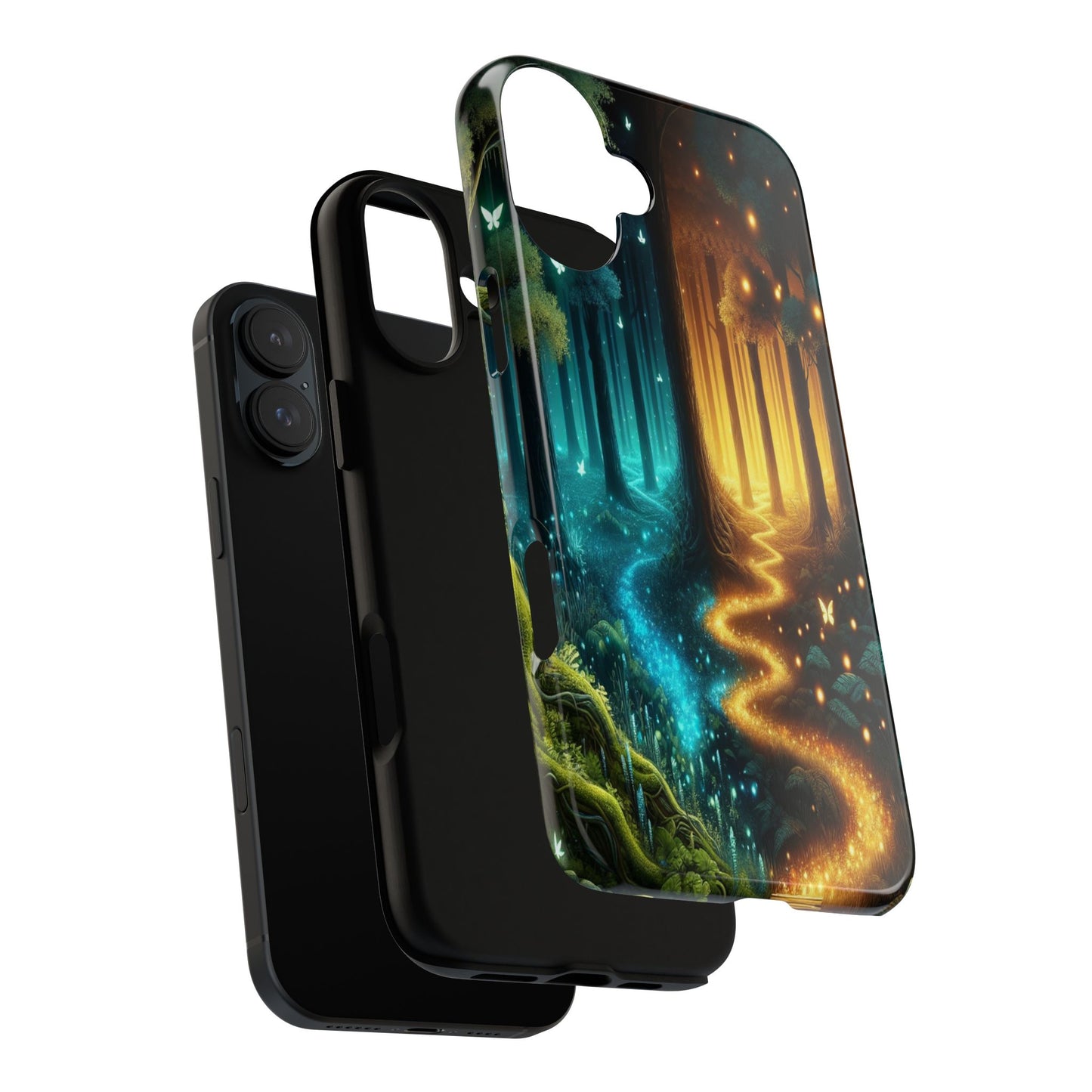 Protective Pathways of Light and Shadow Iphone Case Compatible With Iphone 16 15 14 - Phone Cover