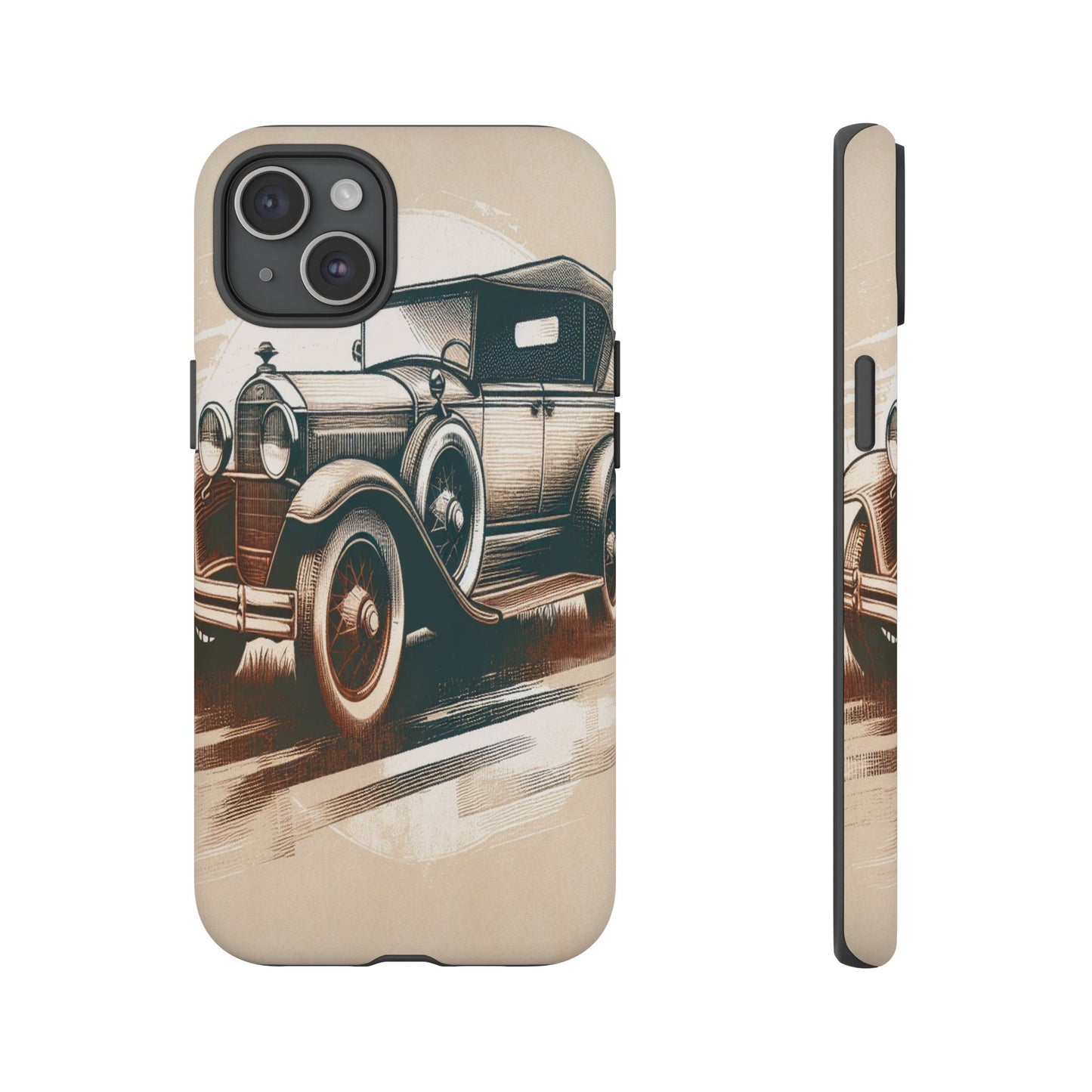 Vintage Wheels in Motion - Phone Case