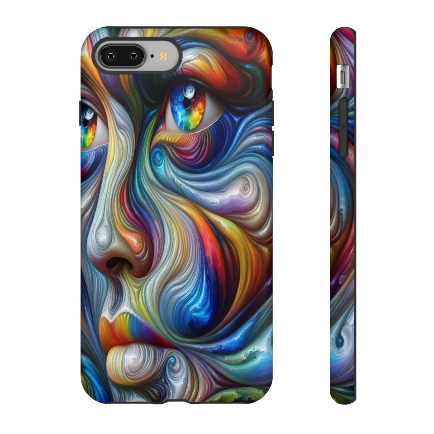 Custom ProtectiveKaleidoscopic VisionIphone Case Compatible With Iphone 16 15 14 - Phone Cover