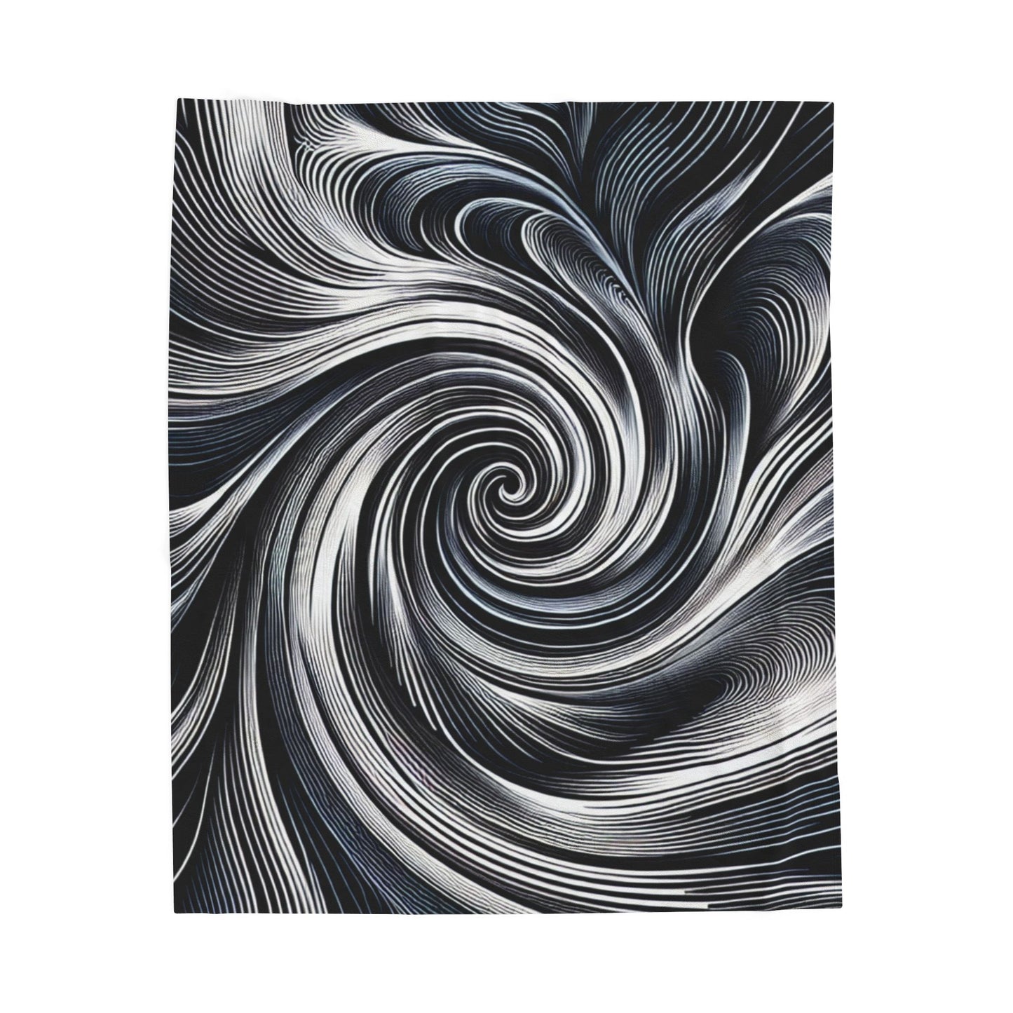 Whirling Currents - Plush Blanket
