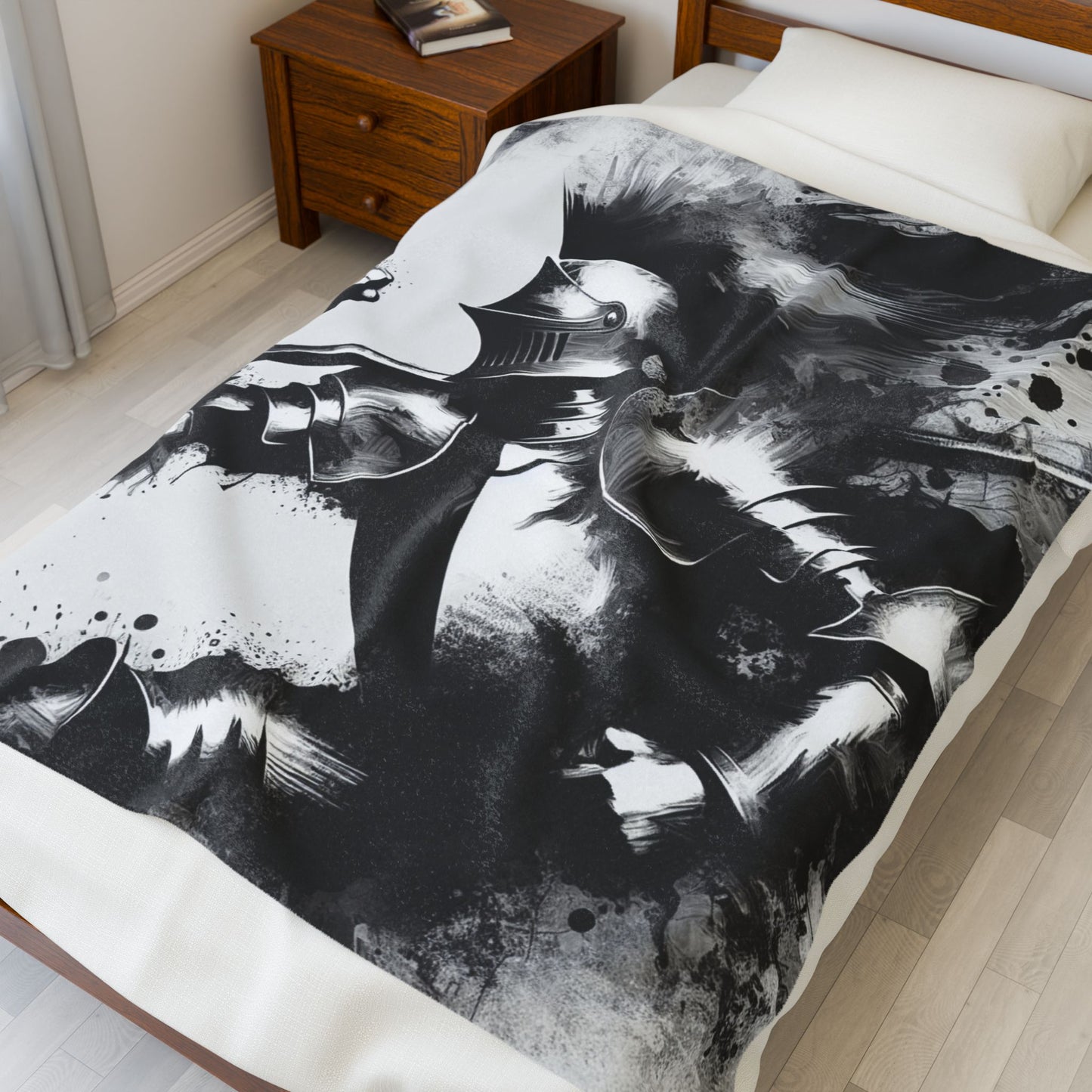 Knight in Motion - Plush Blanket