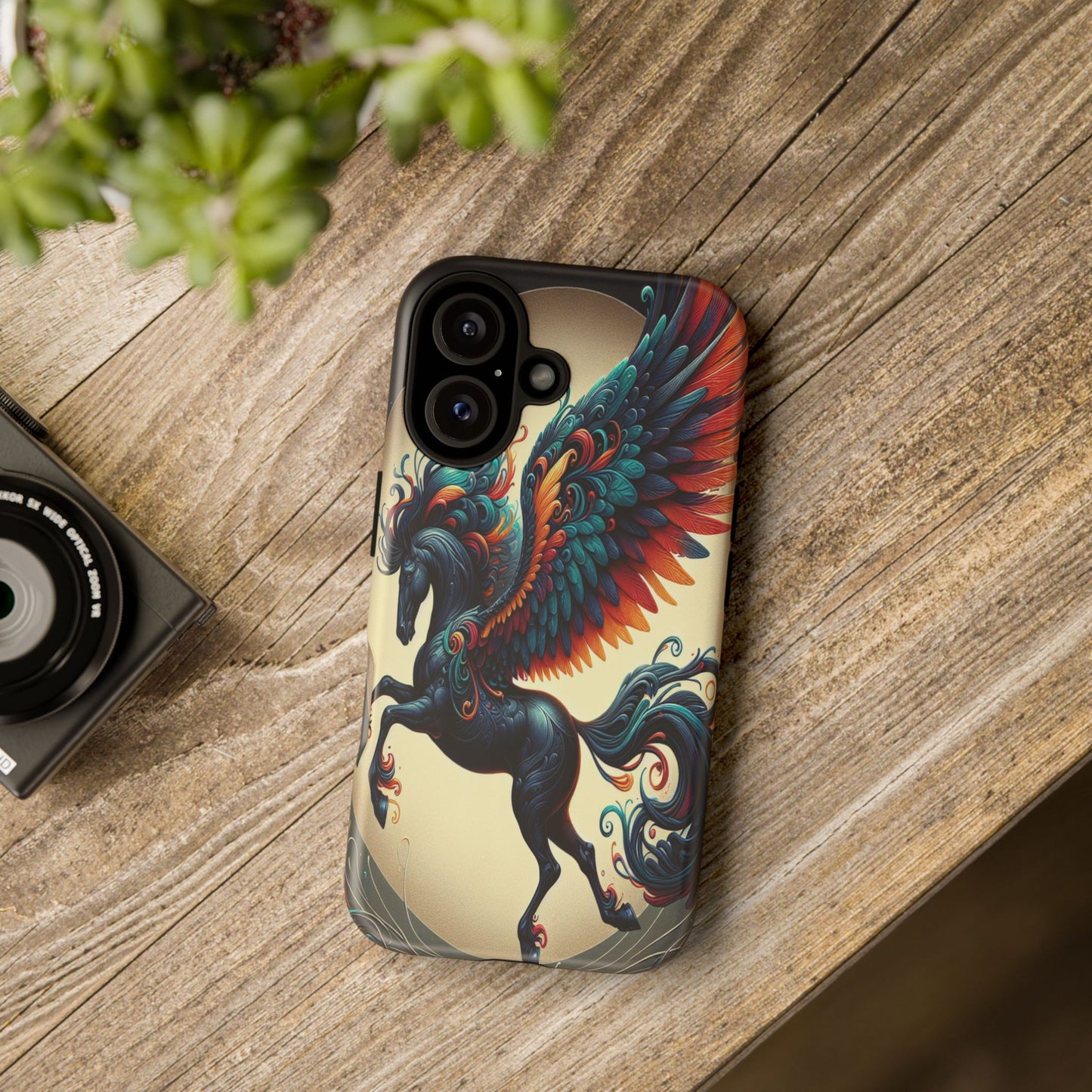 Winged Fantasy in Motion - Phone Case