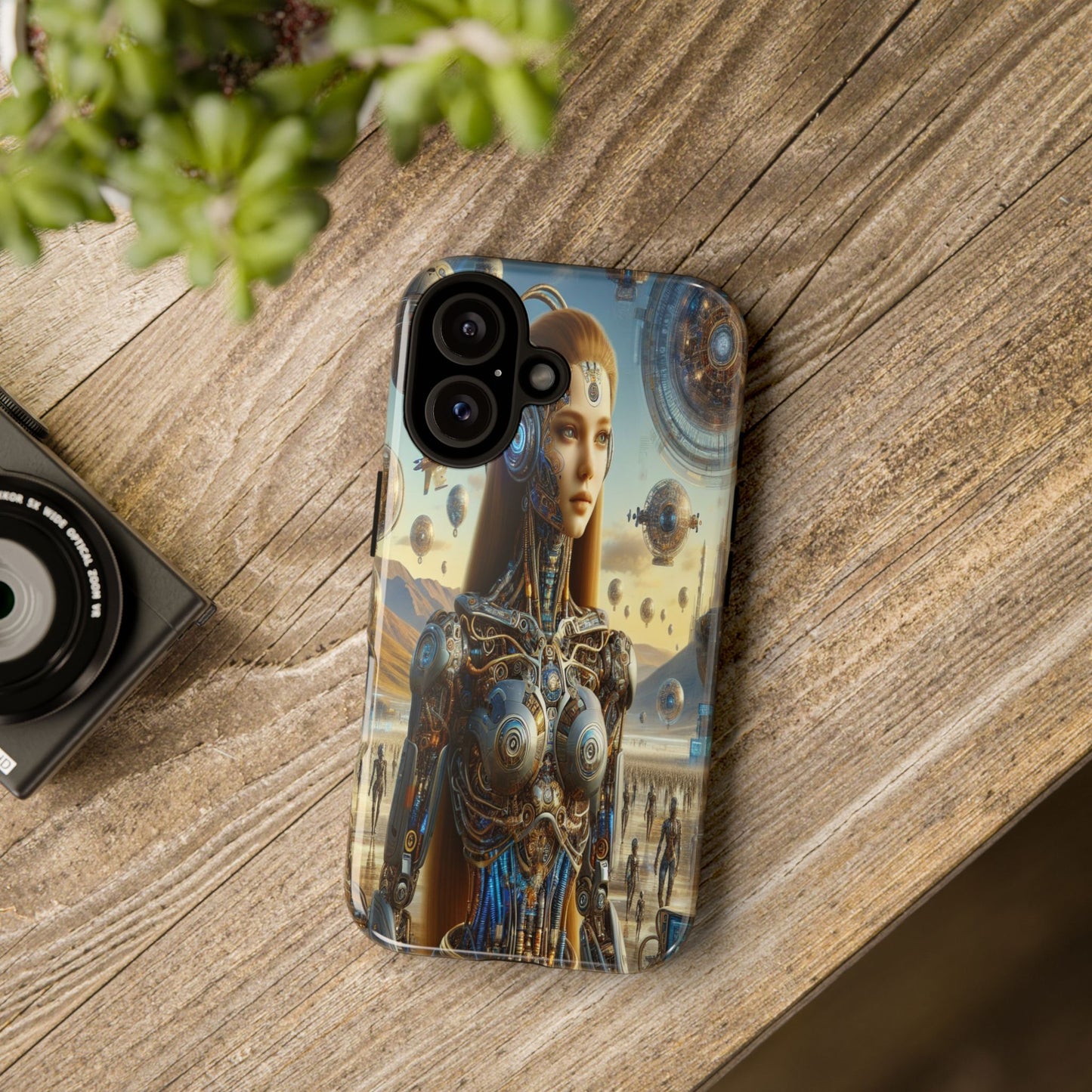 Futuristic Realm of Technology - Phone Case