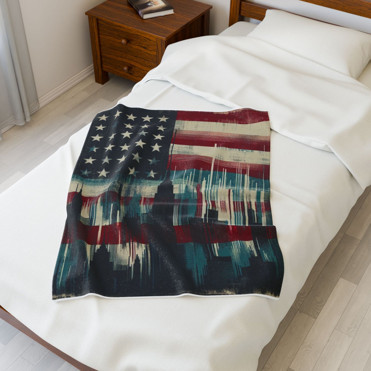 American Pulse- Plush Blanket