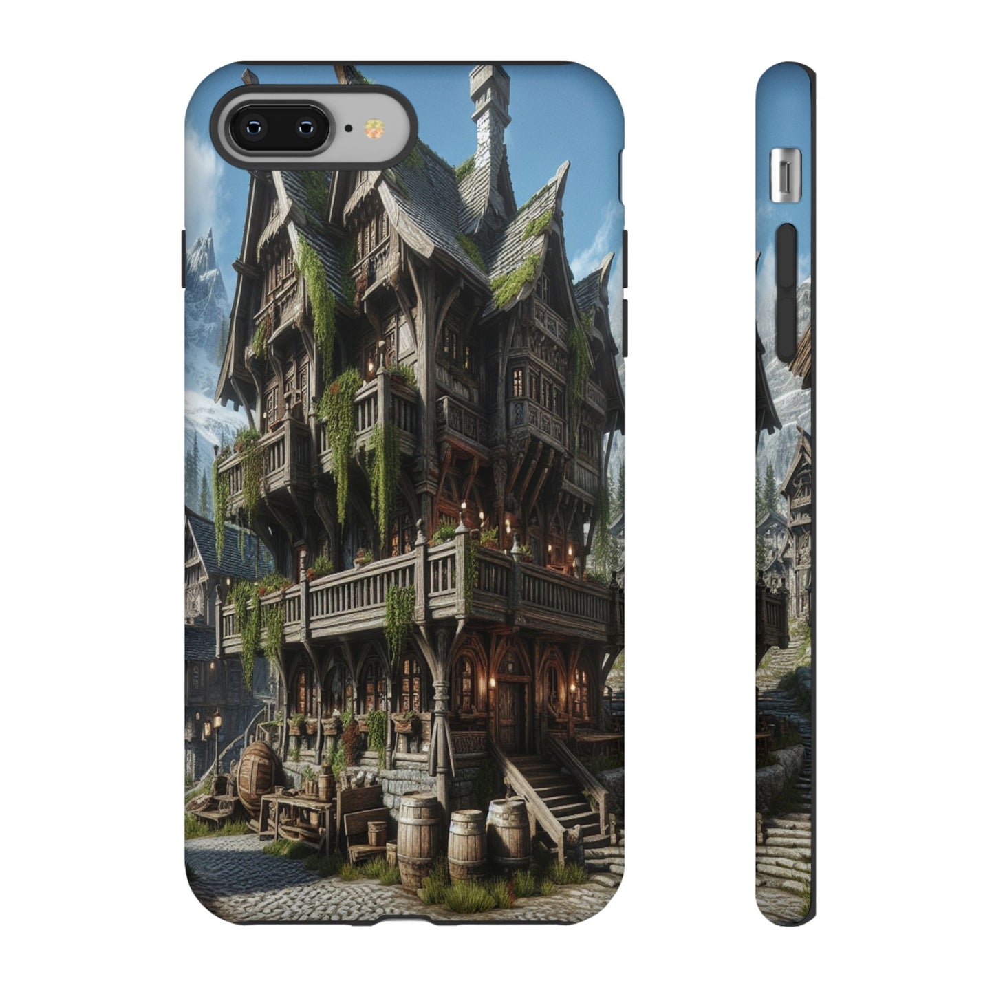 Custom ProtectiveMountain Village RetreatIphone Case Compatible With Iphone 16 15 14 - Phone Cover