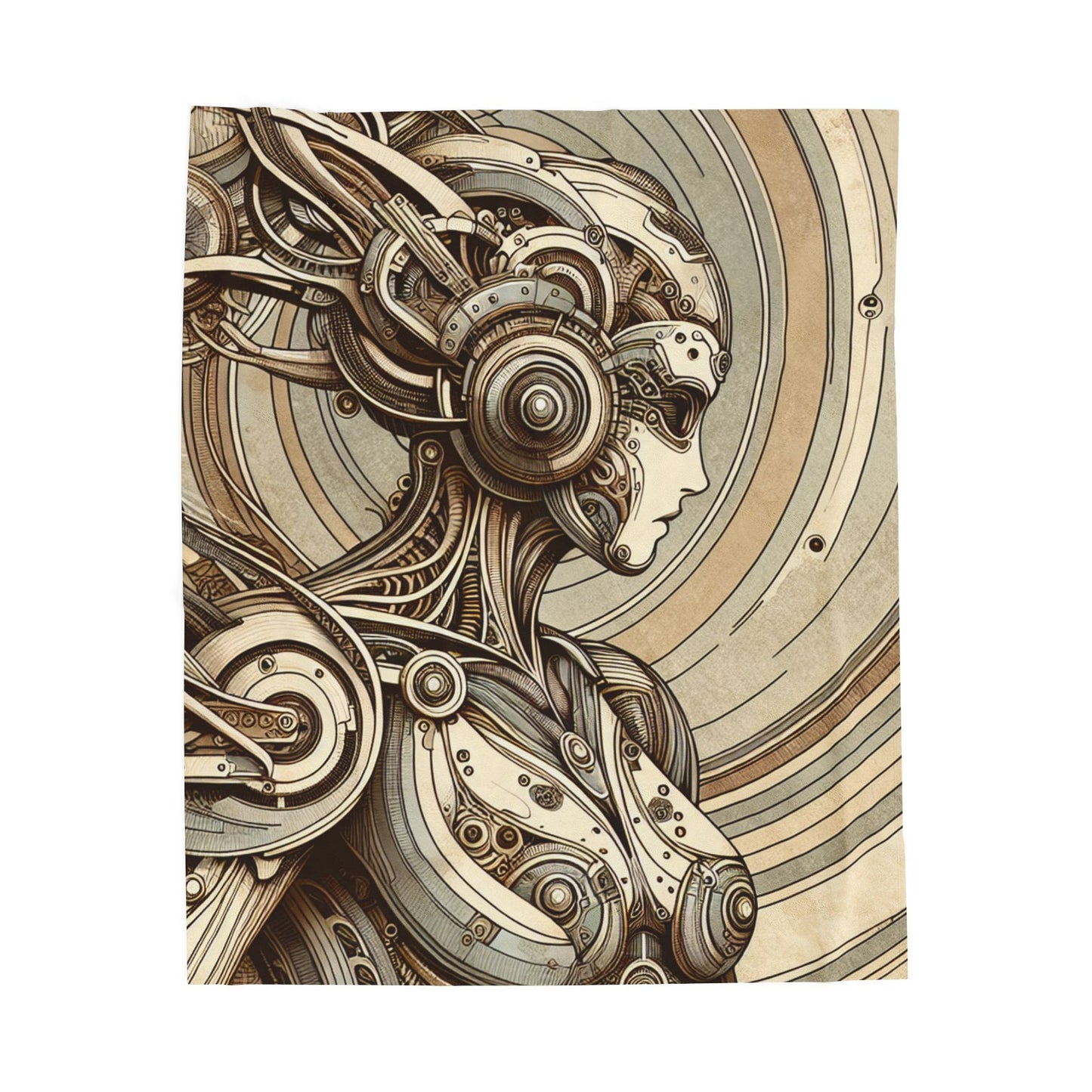 Mechanical Muse - Plush Blanket