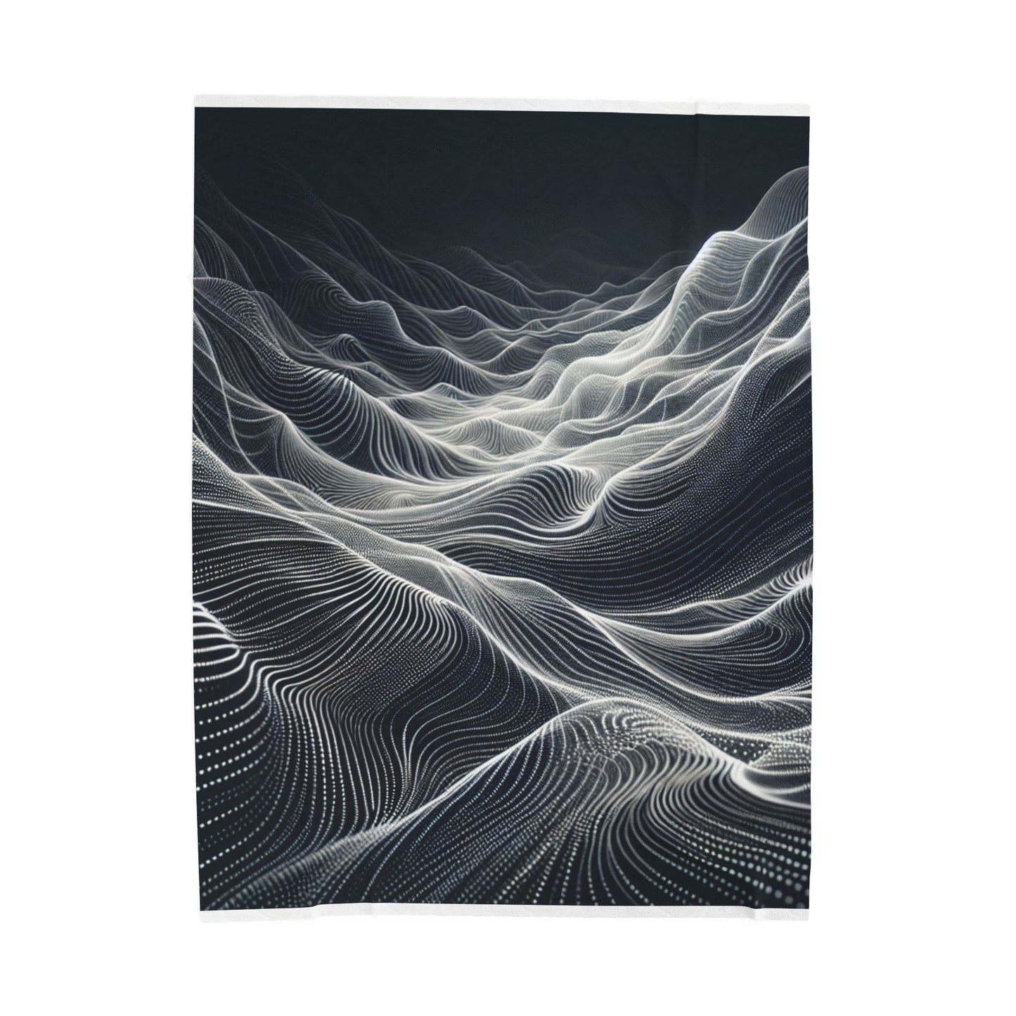 Waves of Infinity - Plush Blanket