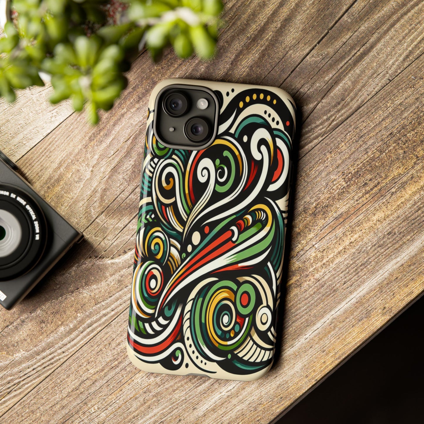 Swirling Whispers - Phone Case