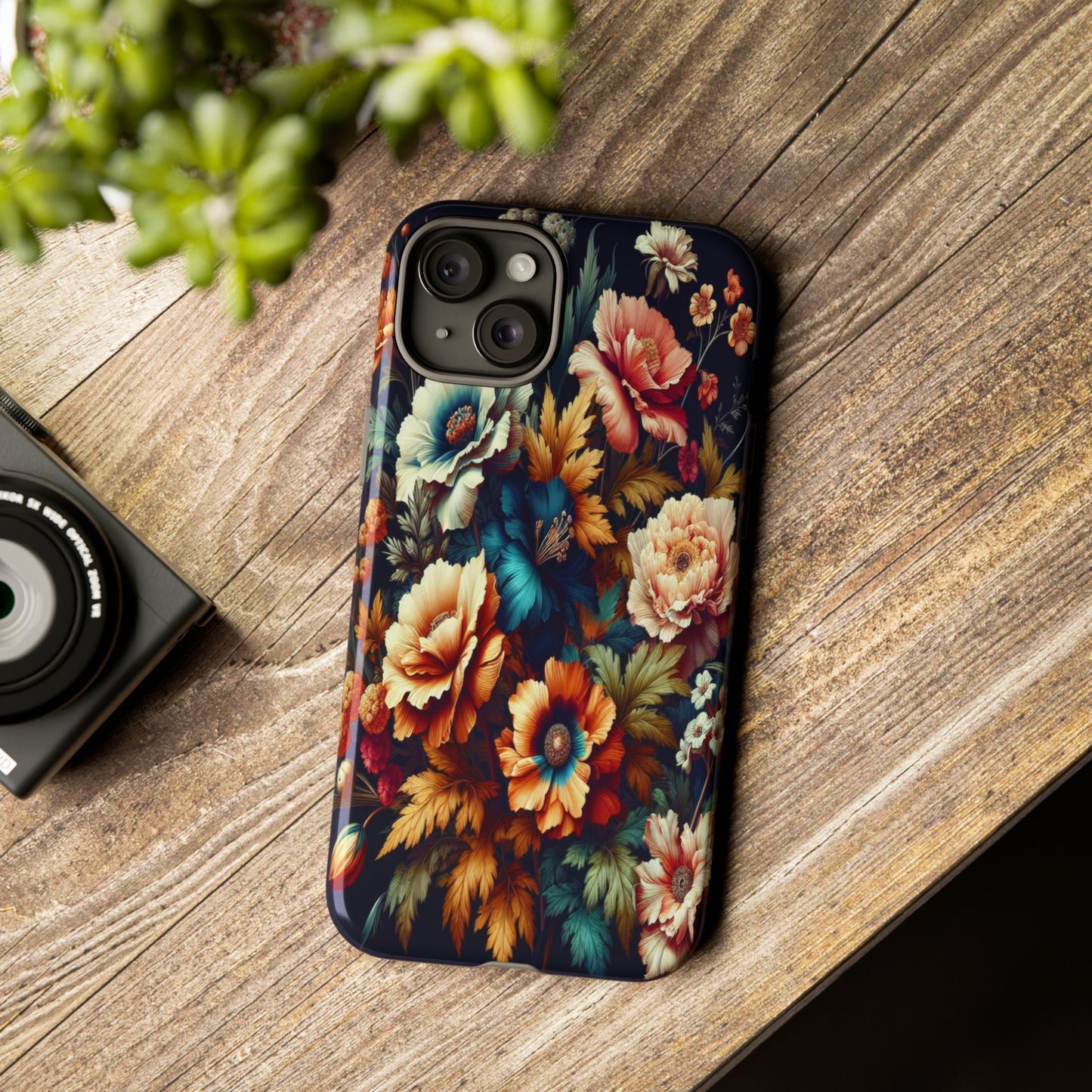 Protective Nature's Palette  Iphone Case Compatible With Iphone 16 15 14 - Phone Cover