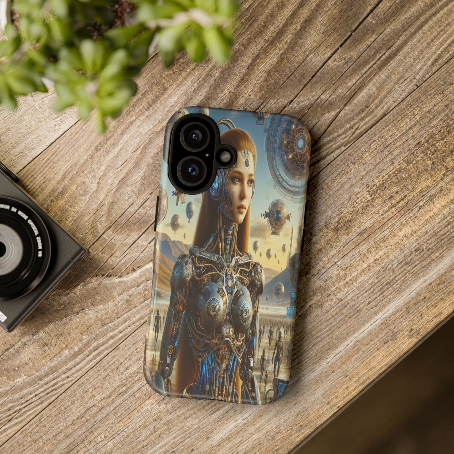 Futuristic Realm of Technology - Phone Case