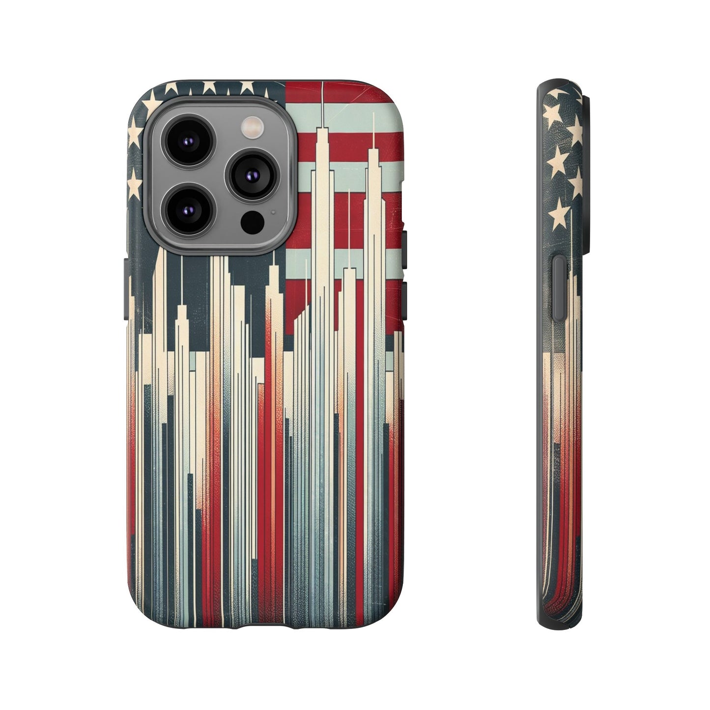 Skyline and Stars Unite - Phone Case