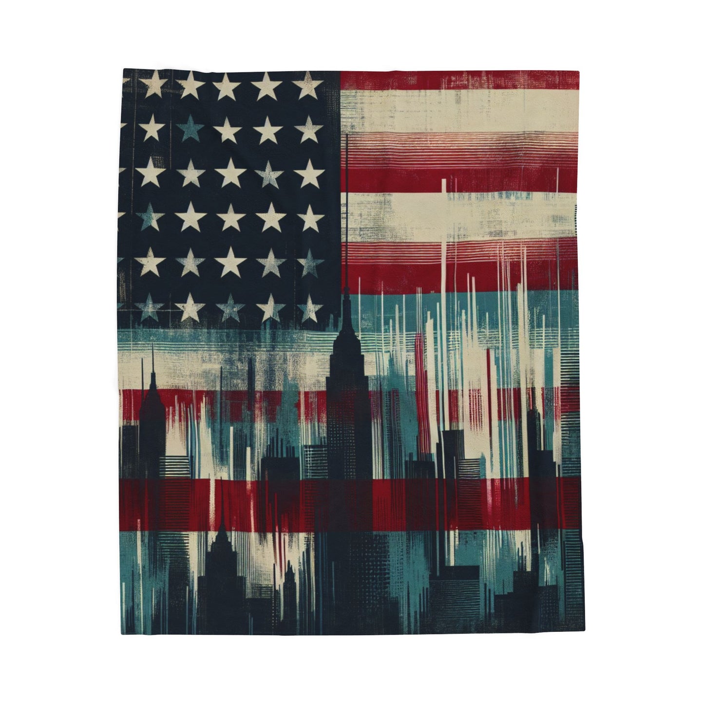 American Pulse- Plush Blanket