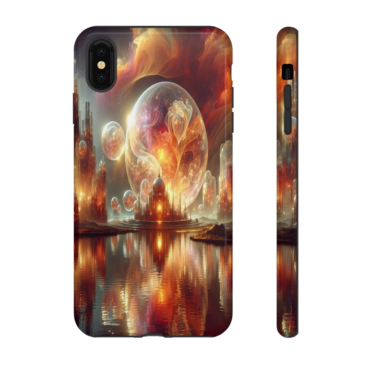 Protective Celestial Dreamscape Iphone Case Compatible With Iphone 16 15 14 - Phone Cover